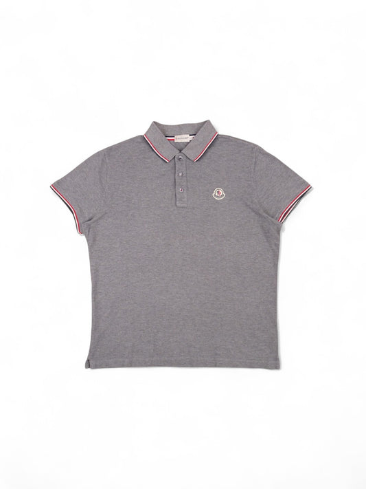 Polo Moncler Gris S Homme
