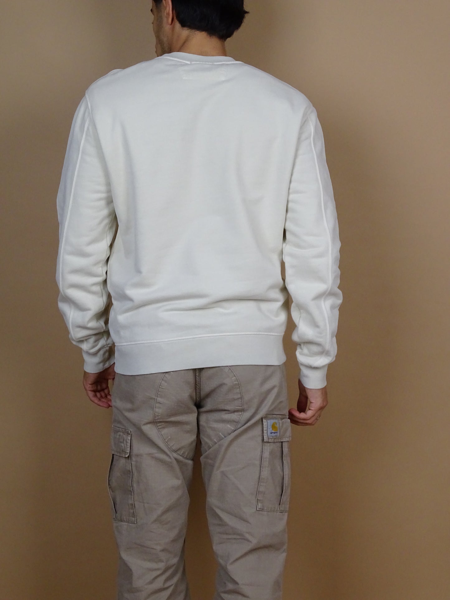 Pull C.P. Company Beige/Crème S « Resist Dyed »