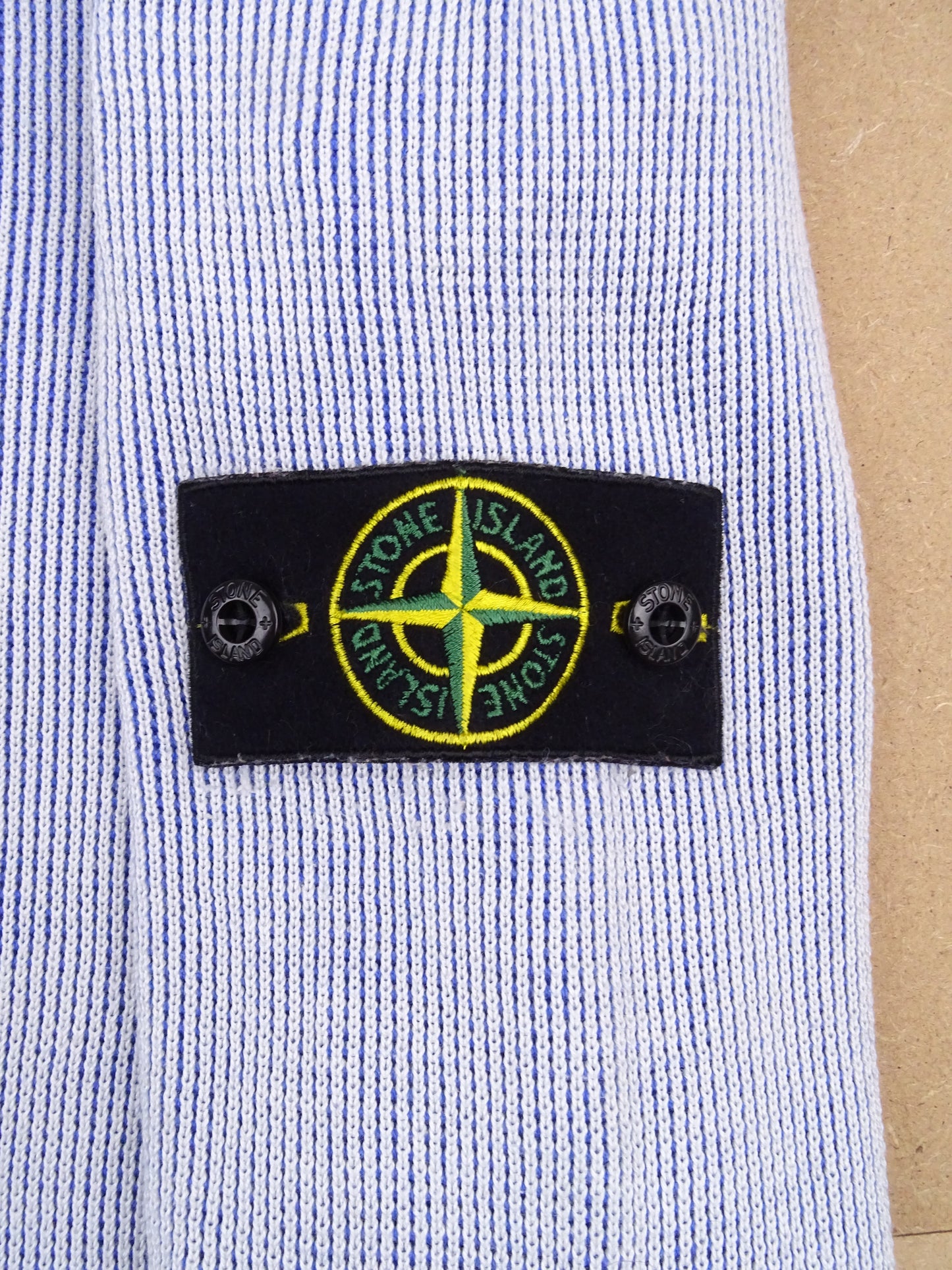 Pull Stone Island Blanc M Homme 100% Coton