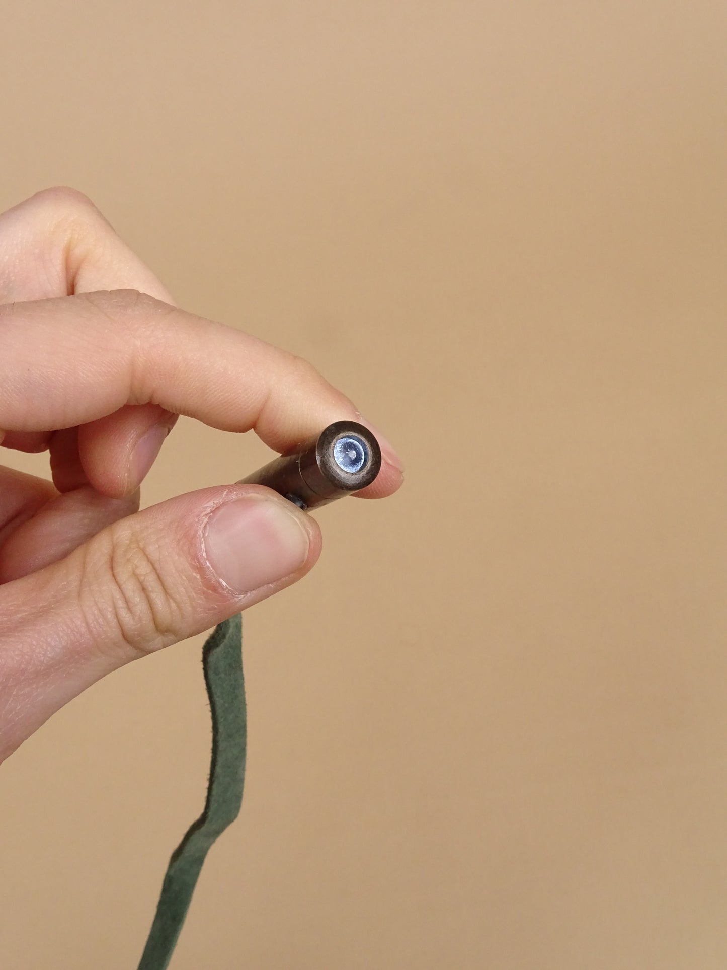 Sac Jérôme Dreyfuss Twee Mini Vert Foncé Cuir