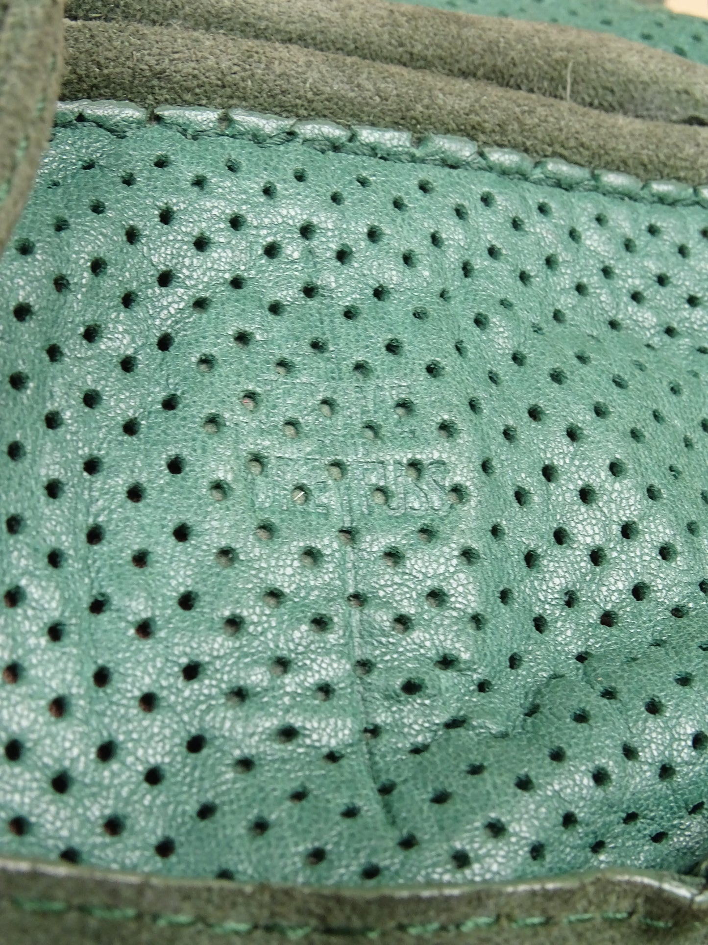 Sac Jérôme Dreyfuss Twee Mini Vert Foncé Cuir