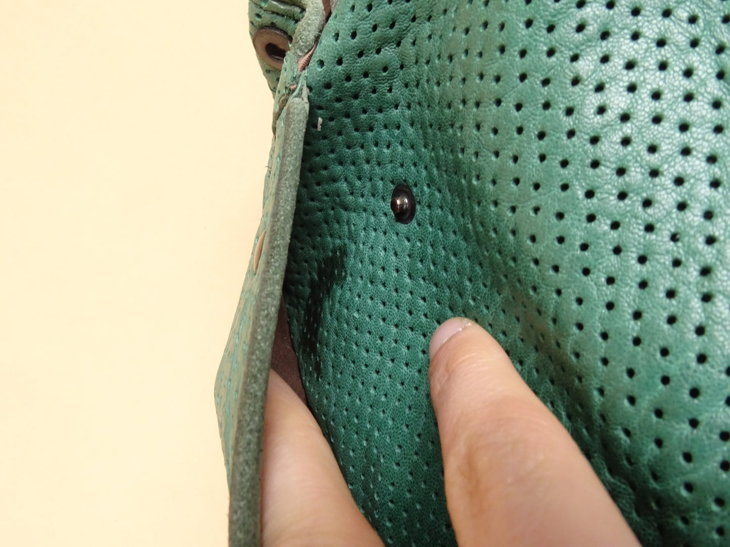 Sac Jérôme Dreyfuss Twee Mini Vert Foncé Cuir