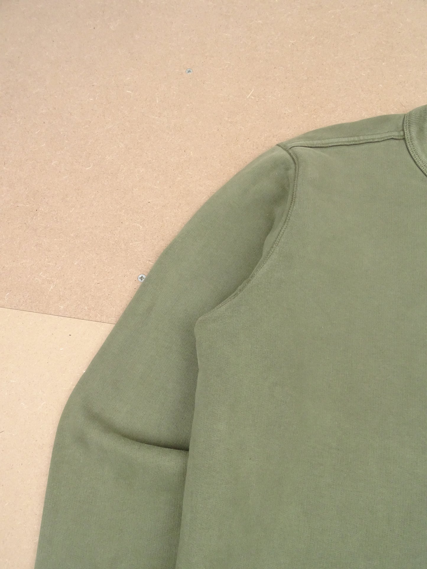 Pull Stone Island Col Rond Sweat Crewneck Kaki S Homme