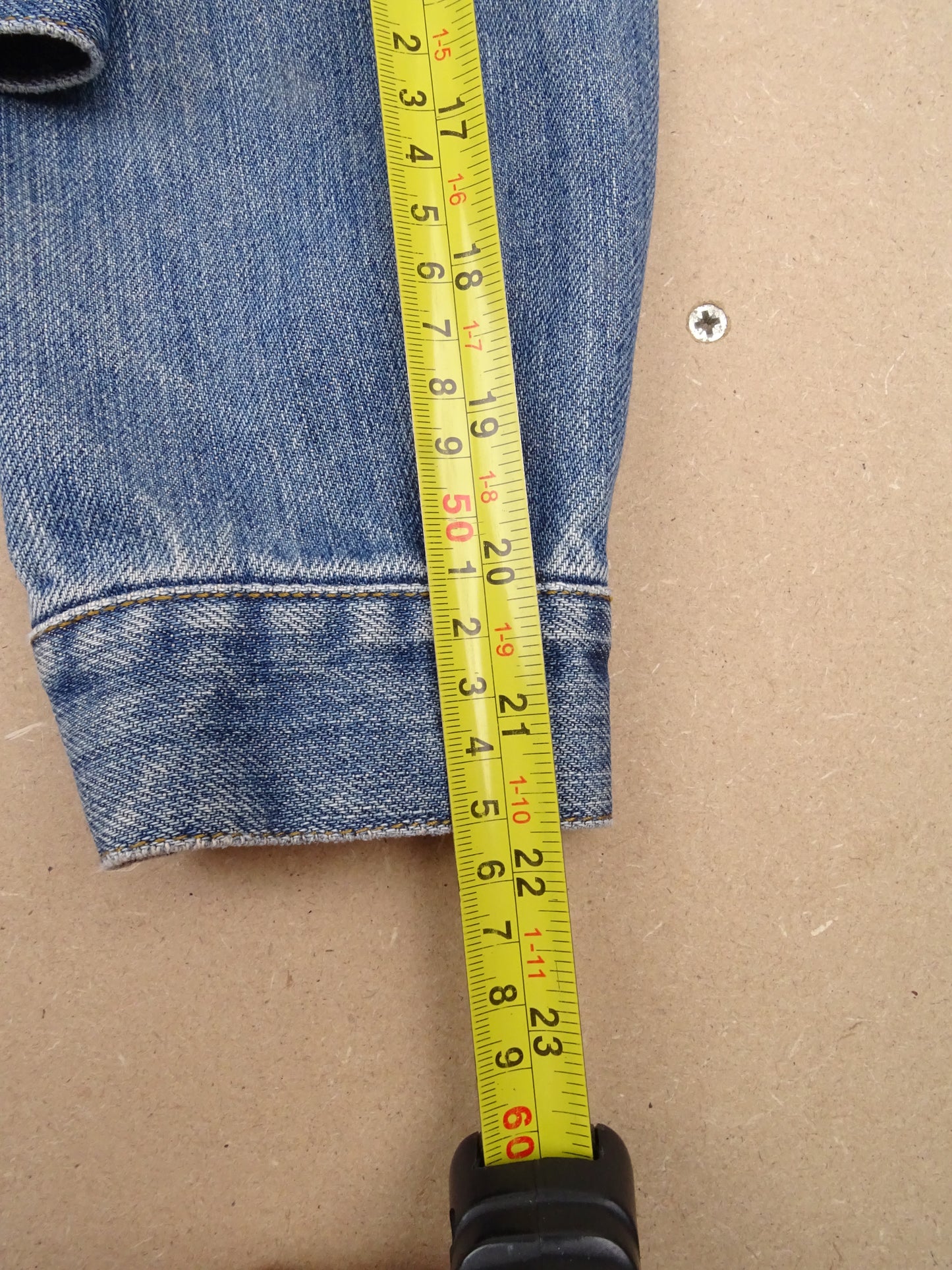 Veste Burberry En Jean Cropped S Femme Bleu