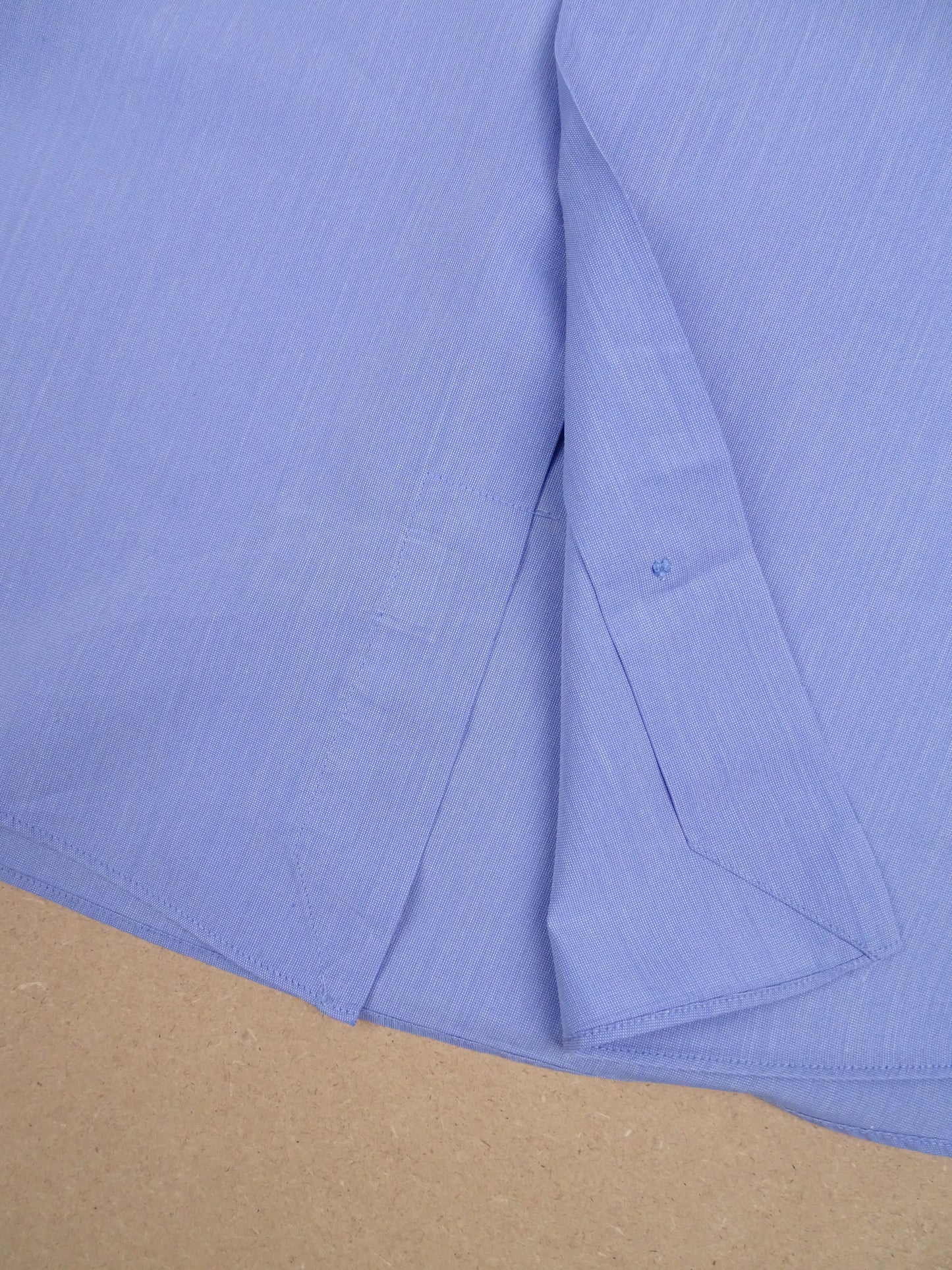Chemise Burberry Bleue Logo Brodé L Homme