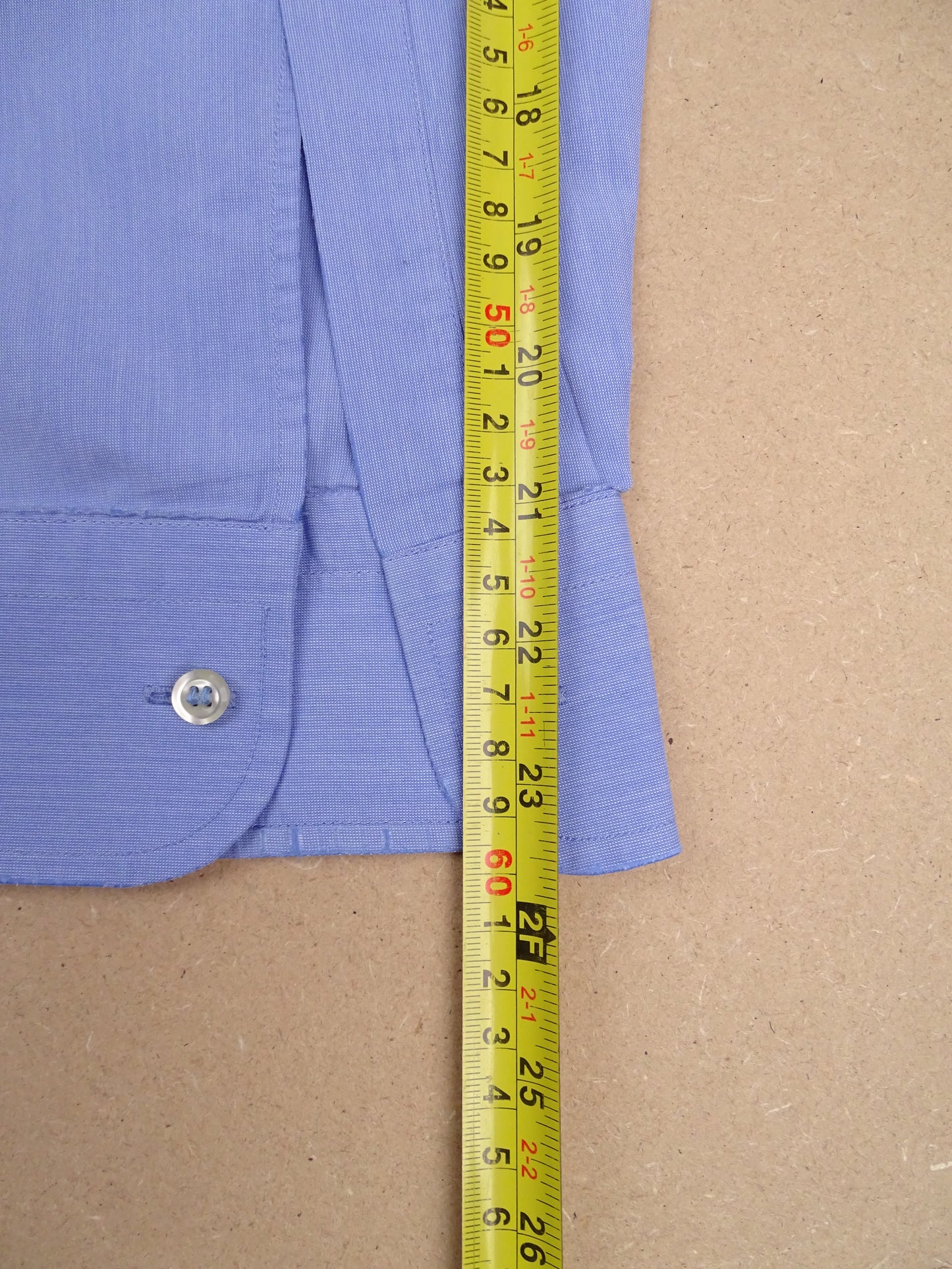 Chemise Burberry Bleue Logo Brodé L Homme