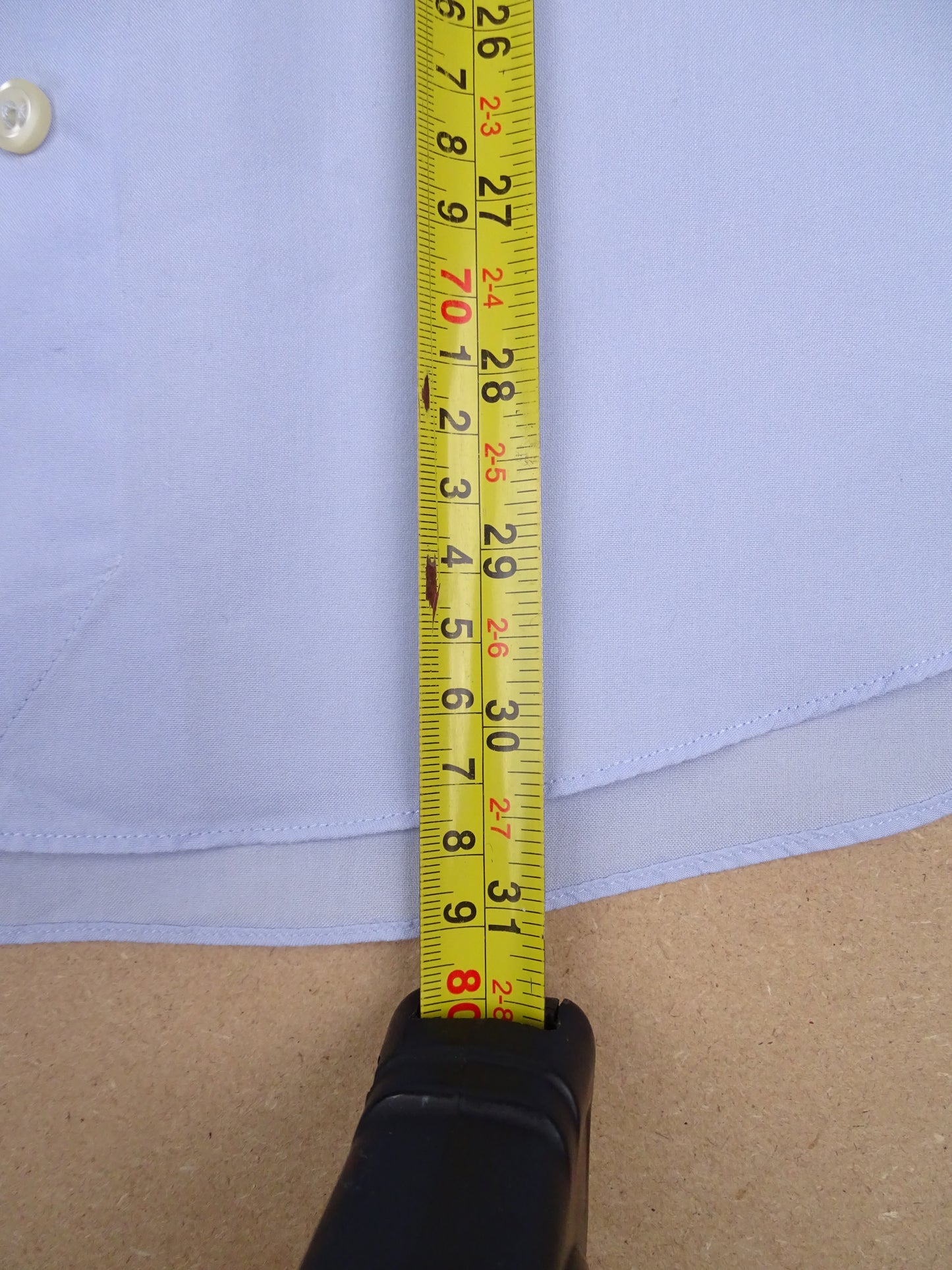 Chemise Burberry Bleue Logo Brodé L Homme