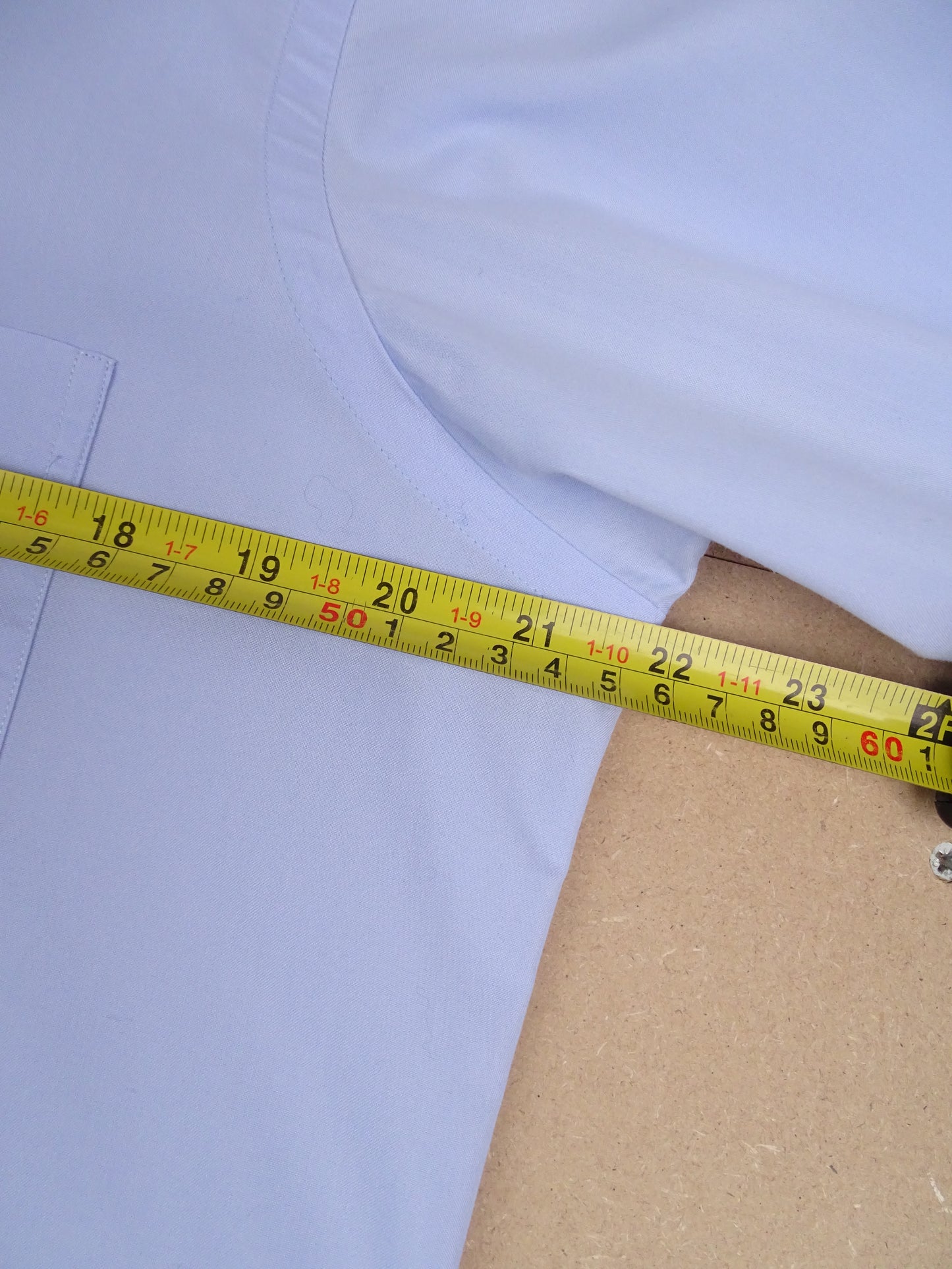 Chemise Burberry Bleue Logo Brodé L Homme