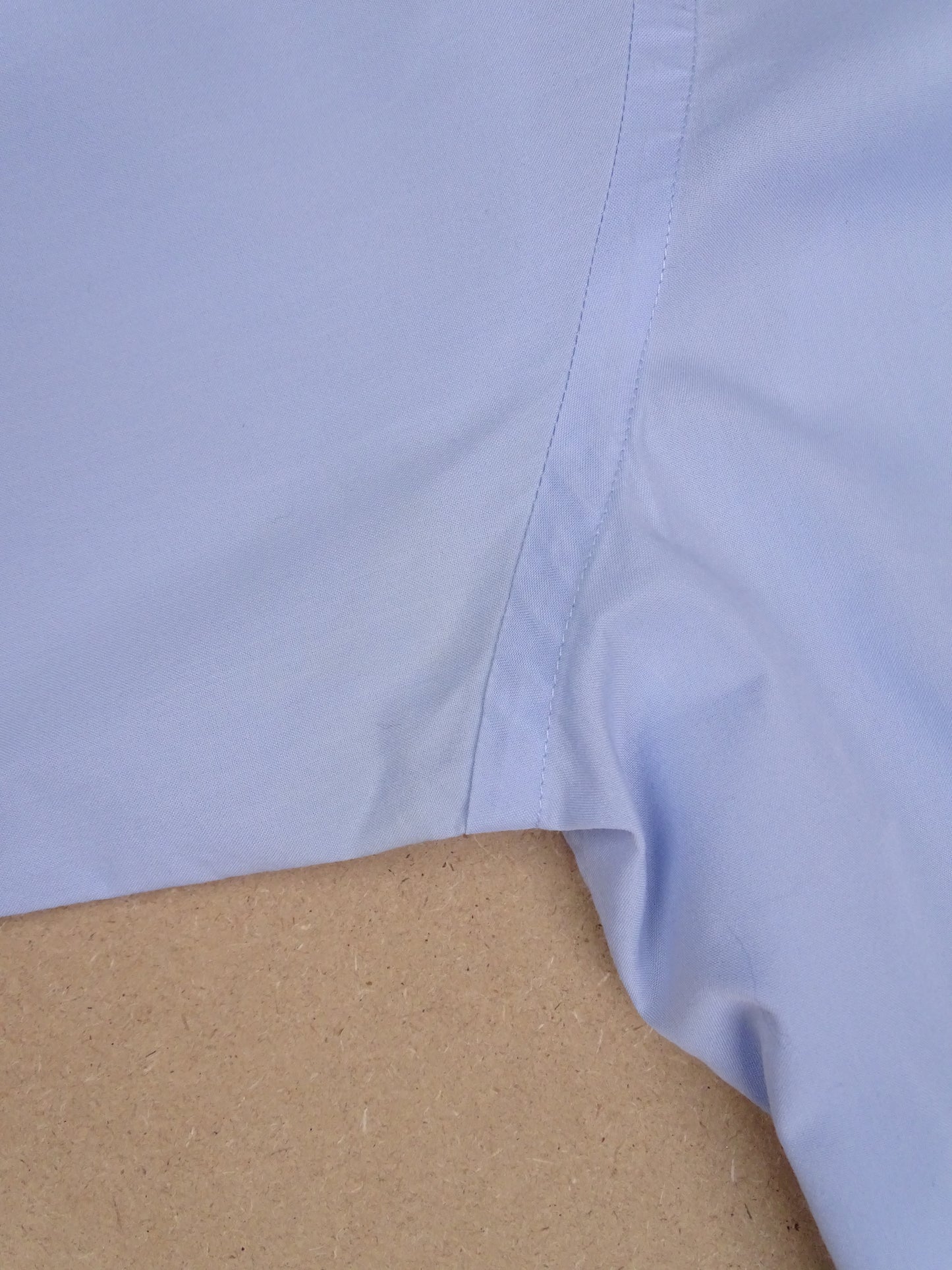Chemise Burberry Bleue Logo Brodé L Homme