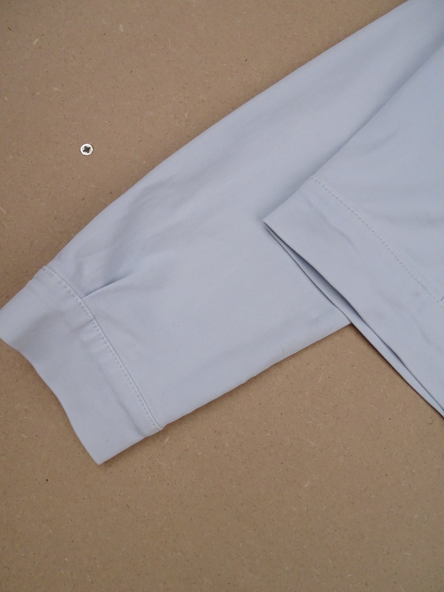 Veste Burberry Coton Bleu Clair M Femme
