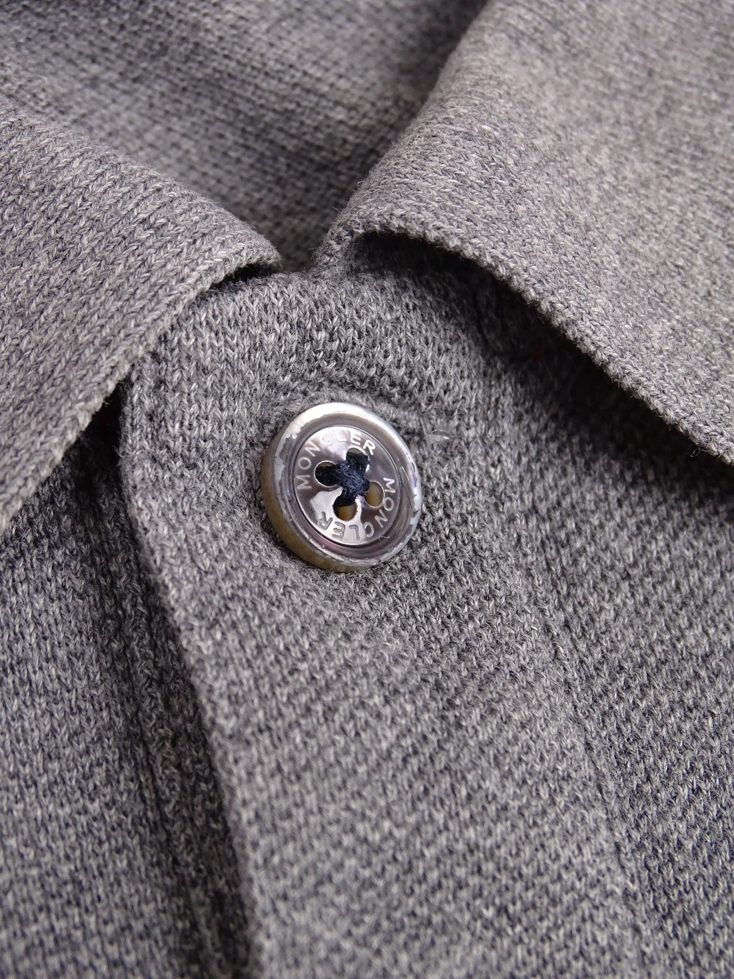 Polo Moncler Gris S Homme