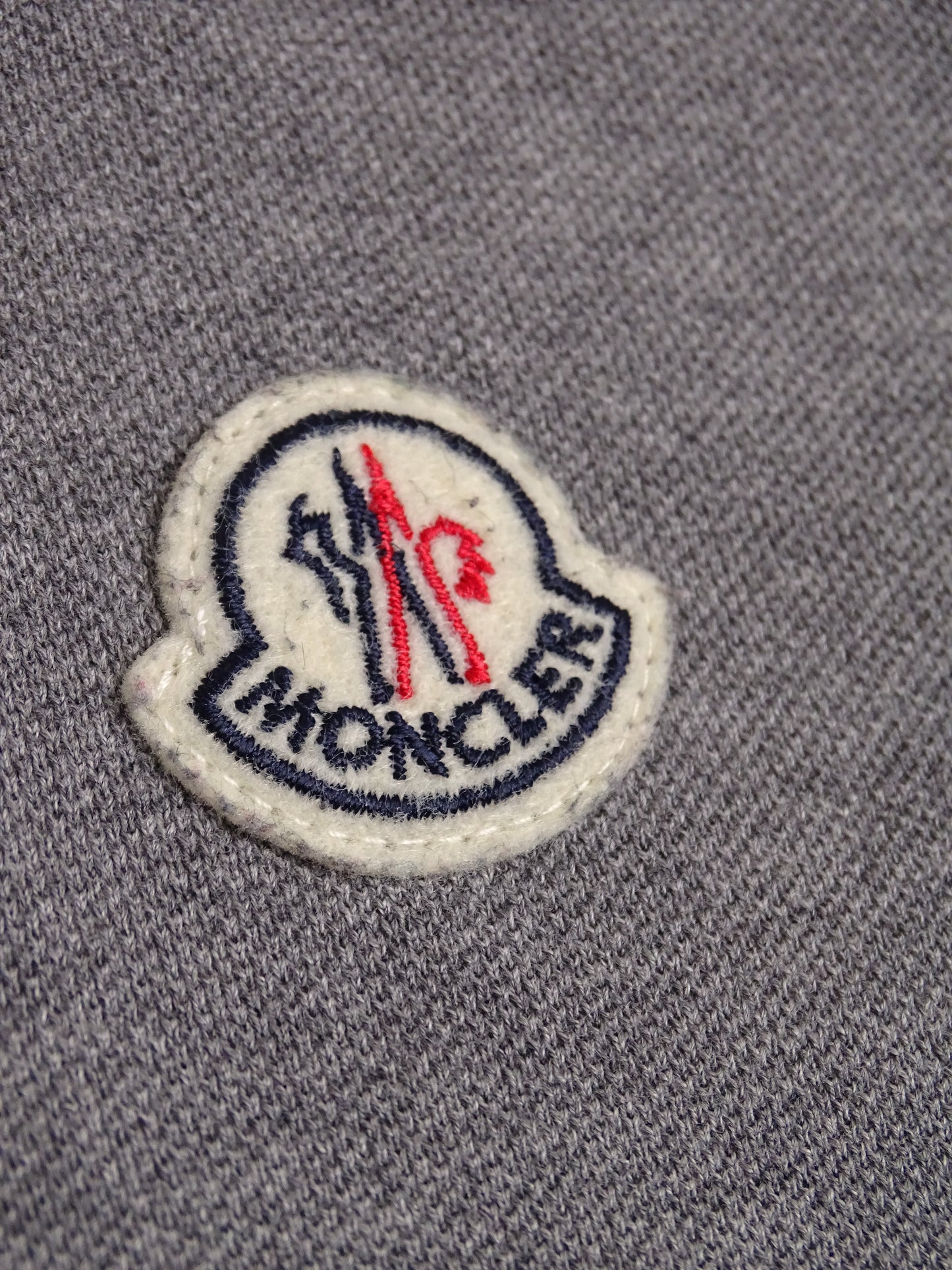 Polo Moncler Gris S Homme