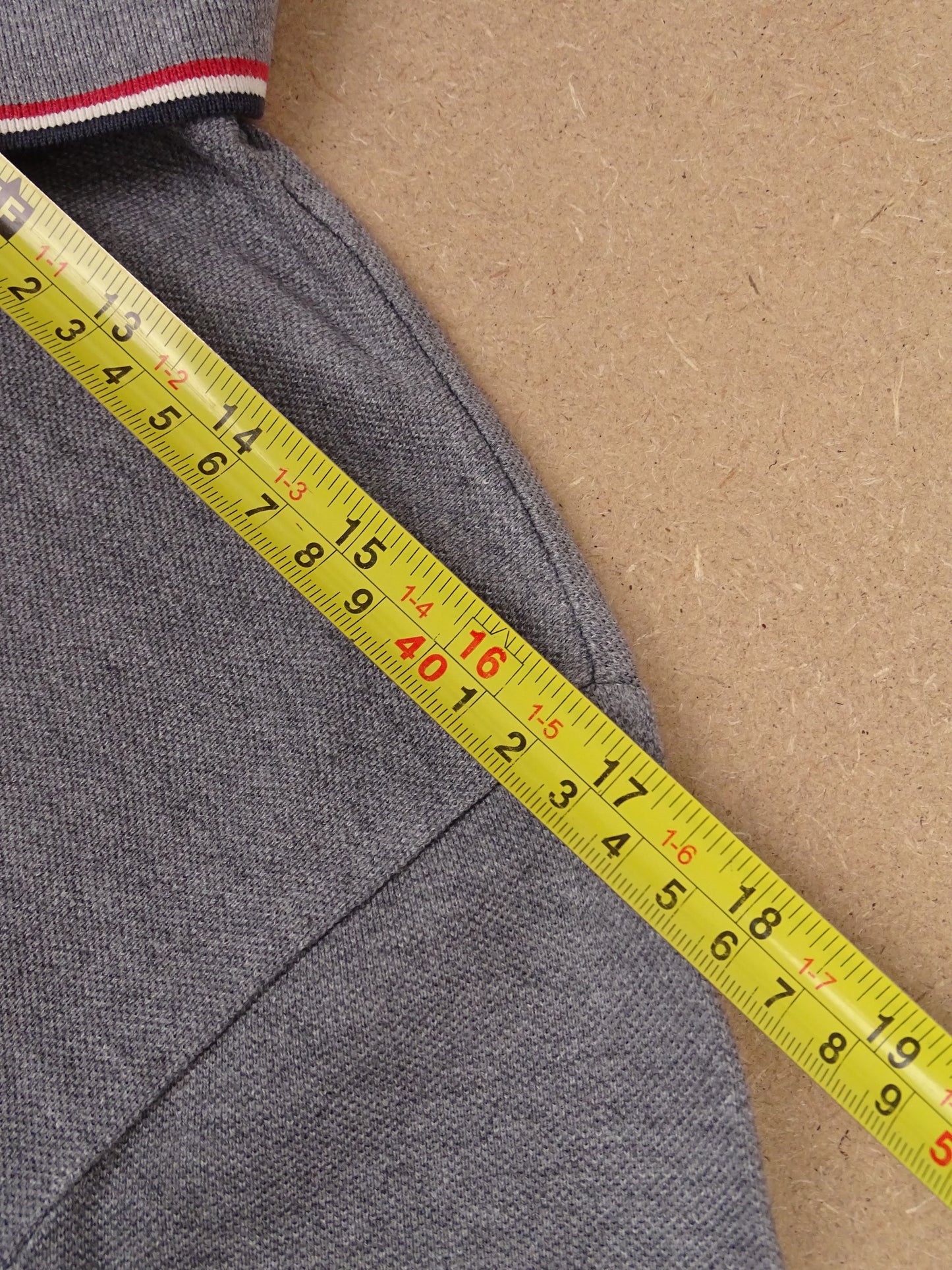 Polo Moncler Gris S Homme