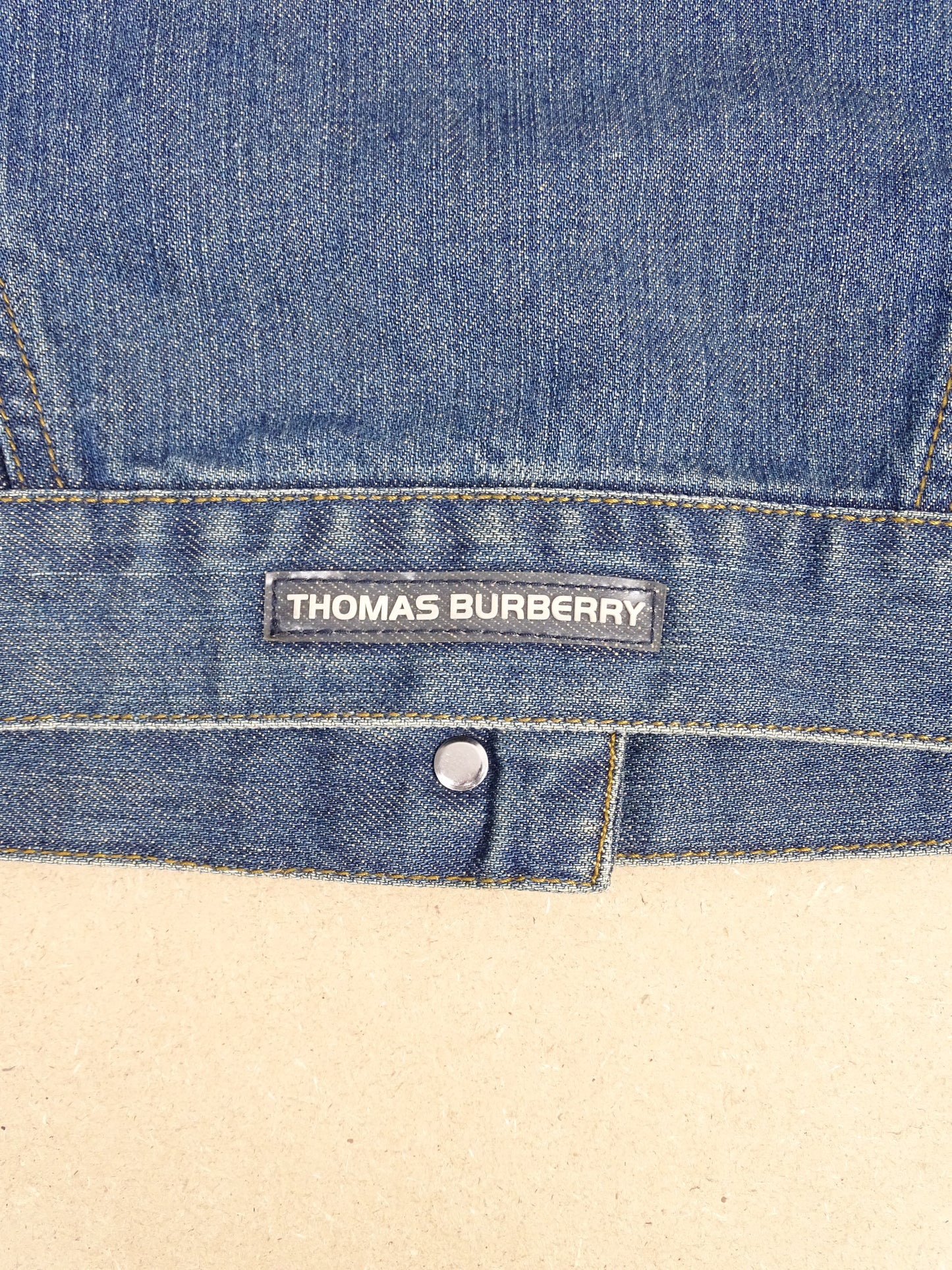 Veste Burberry En Jean Bleu S Femme