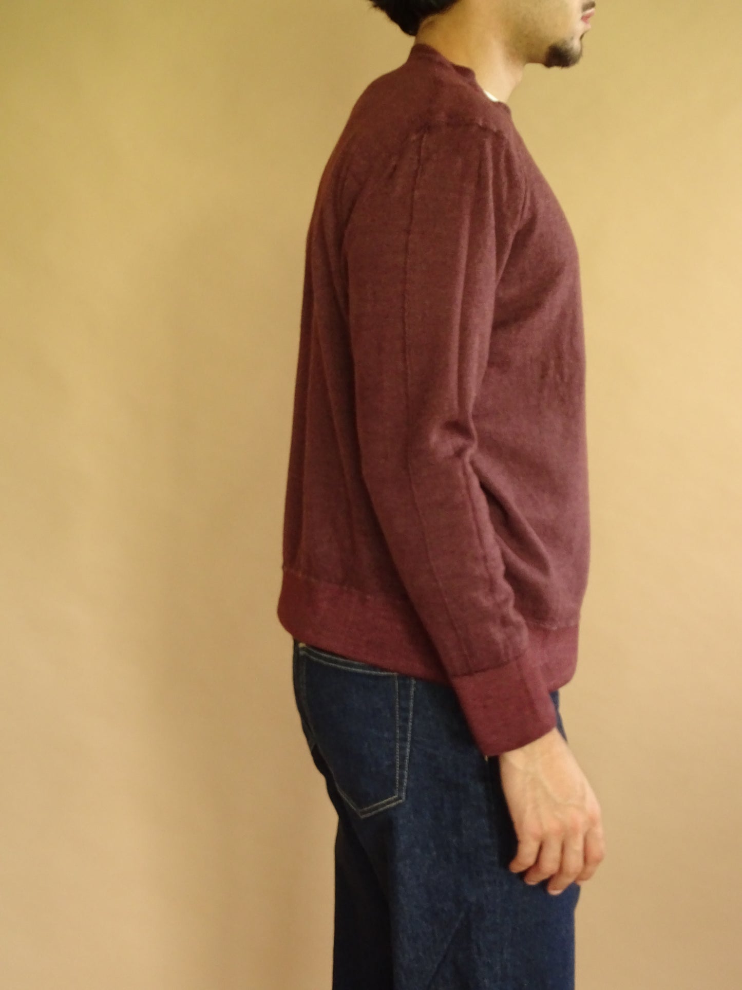 Pull C.P. Company Merino Bordeaux Laine XS Homme