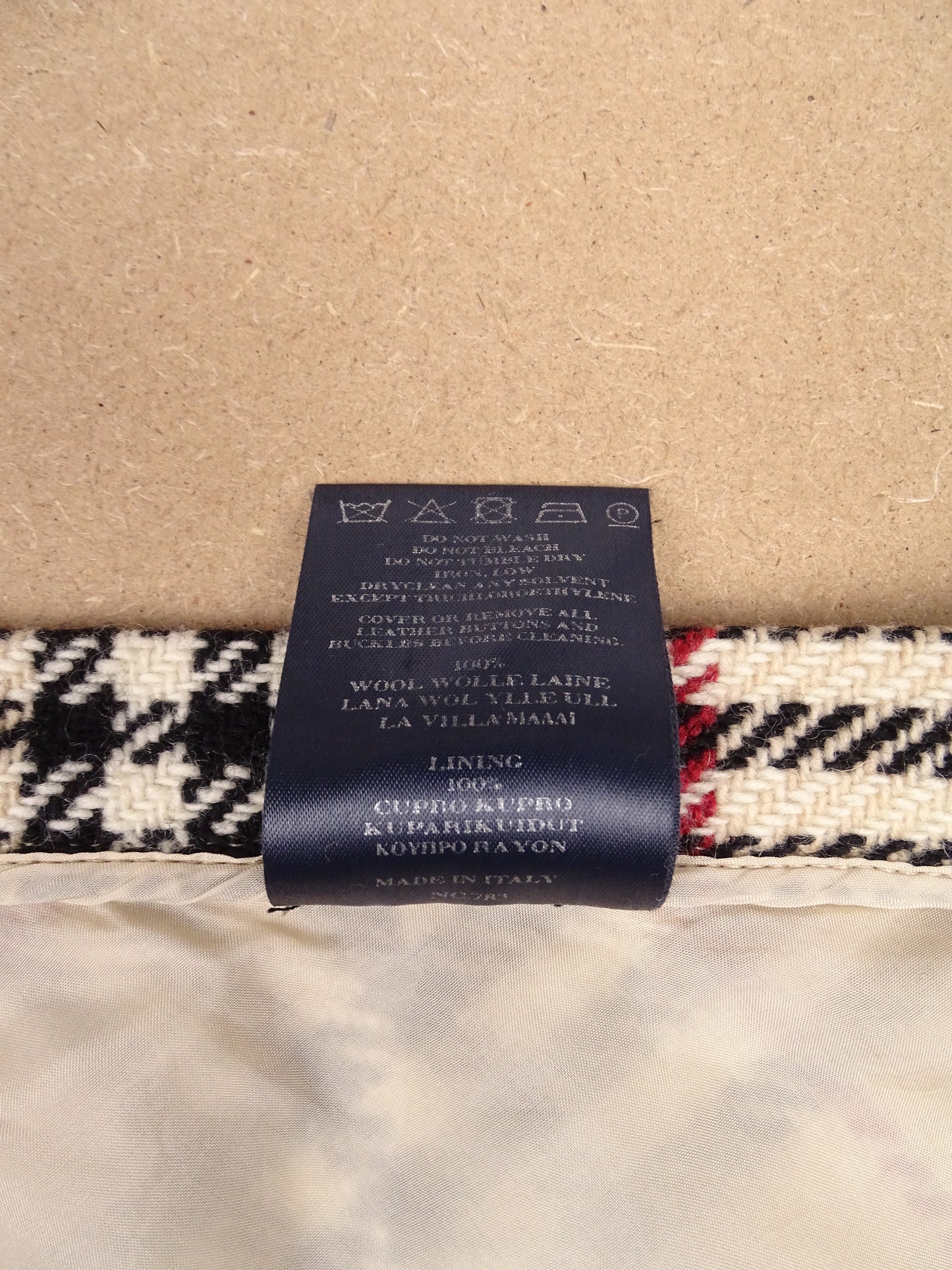 Jupe Burberry Novacheck Tartan Beige S Femme