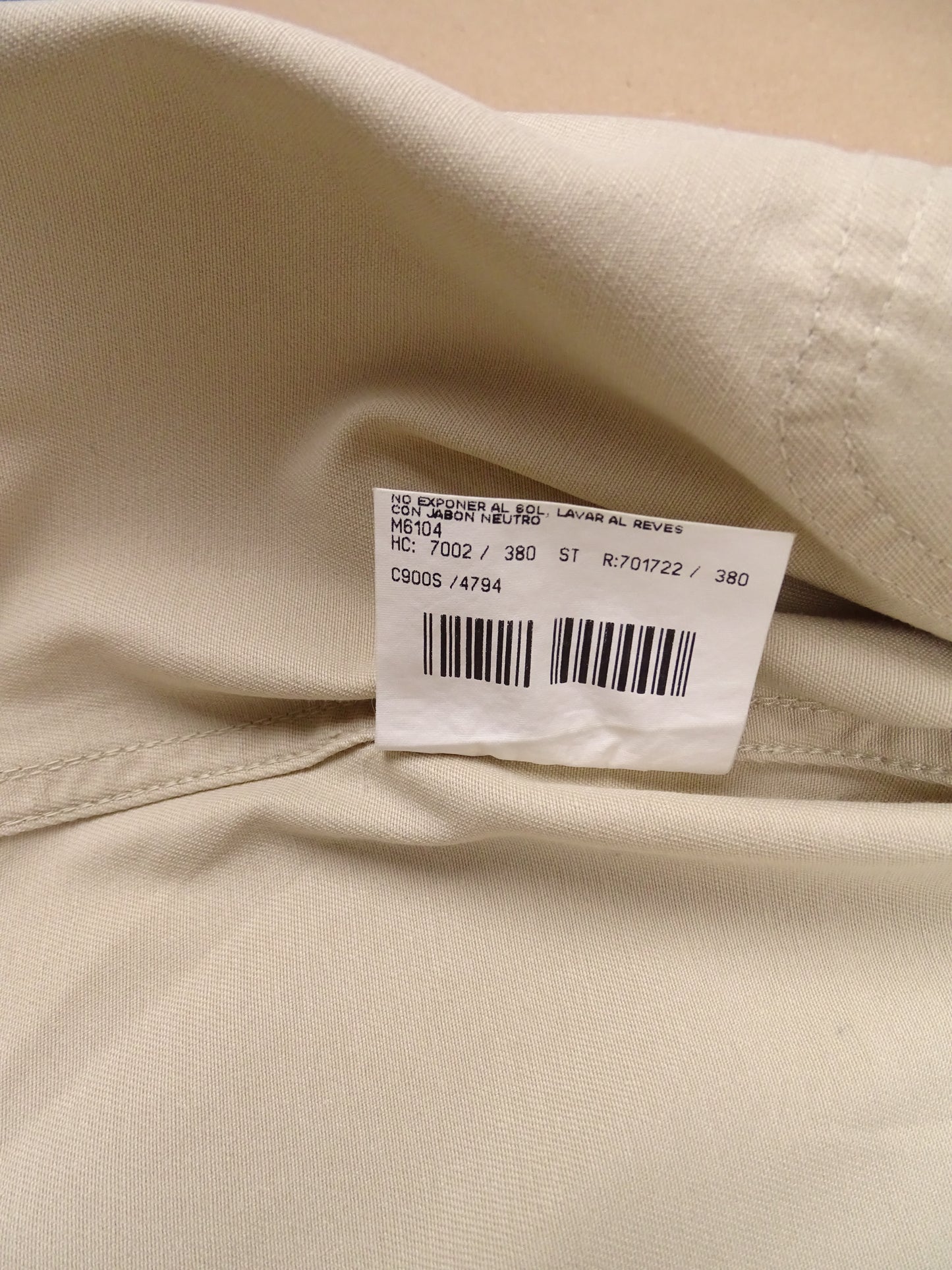 Veste Chemise Courte / Crop Burberry Beige Avec Poches L Femme