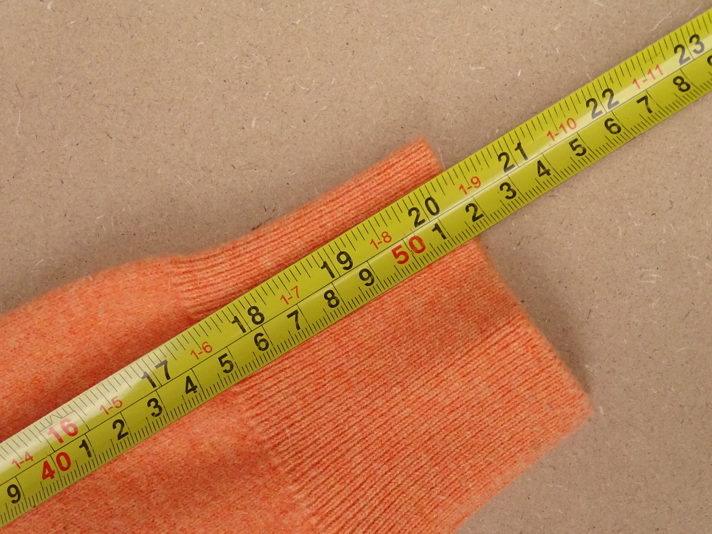 Pull Burberry Orange Col Rond M Homme Laine