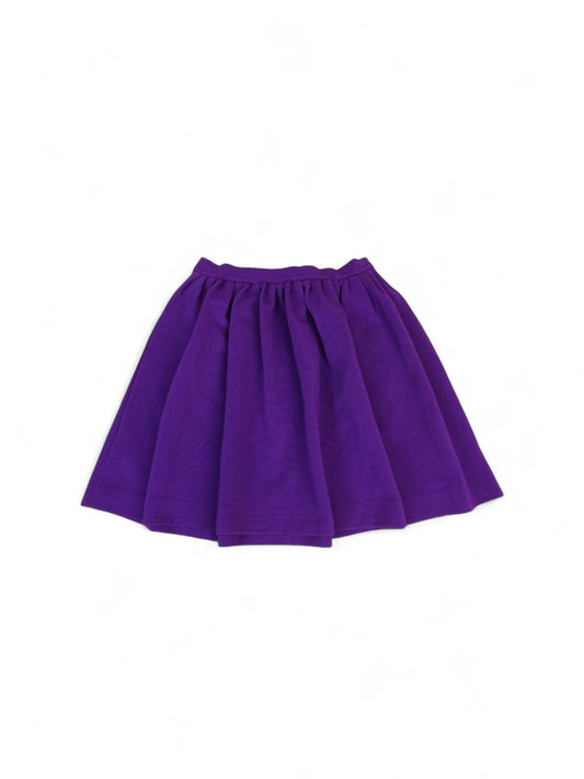 Mini-Jupe Bubble Miu Miu  Plissée Violette nylon Coton S Femme