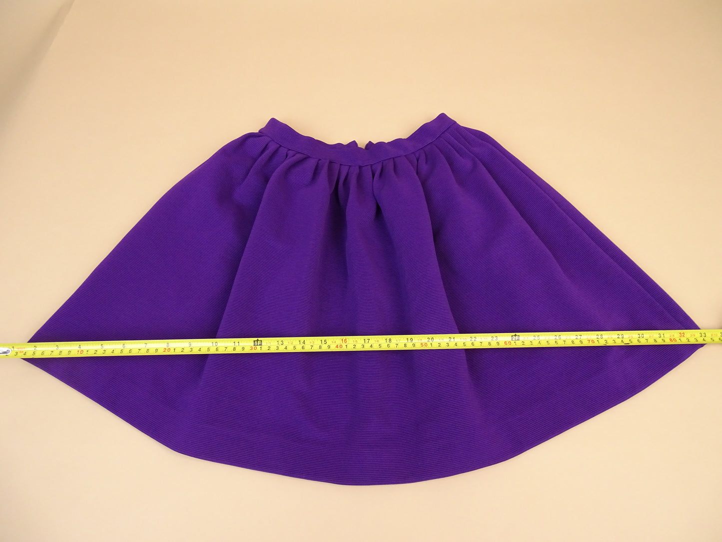 Mini-Jupe Bubble Miu Miu Plissée Violette nylon Coton S Femme