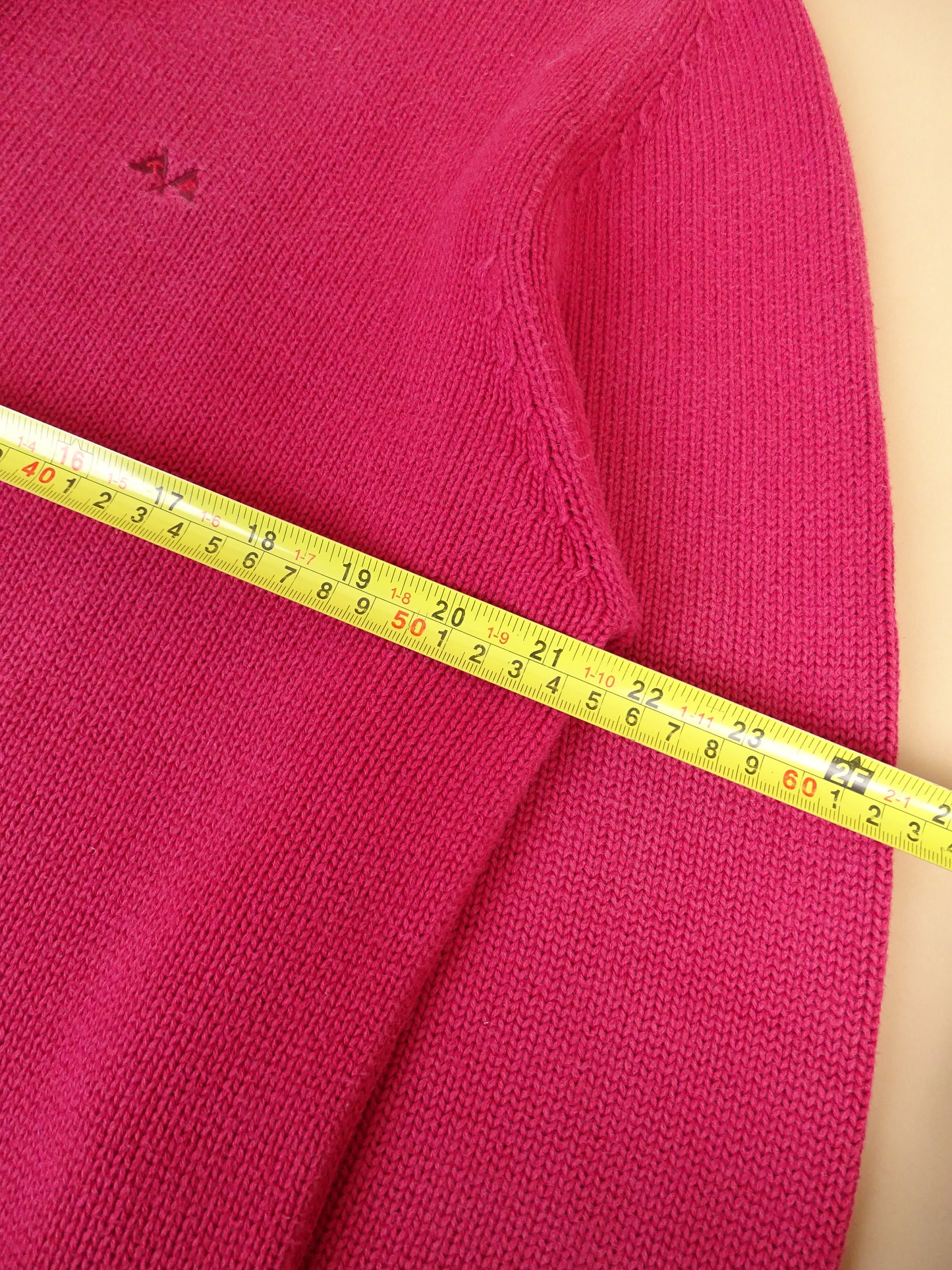 Pull Burberry Zippé Rouge En Taille XL Homme Coton