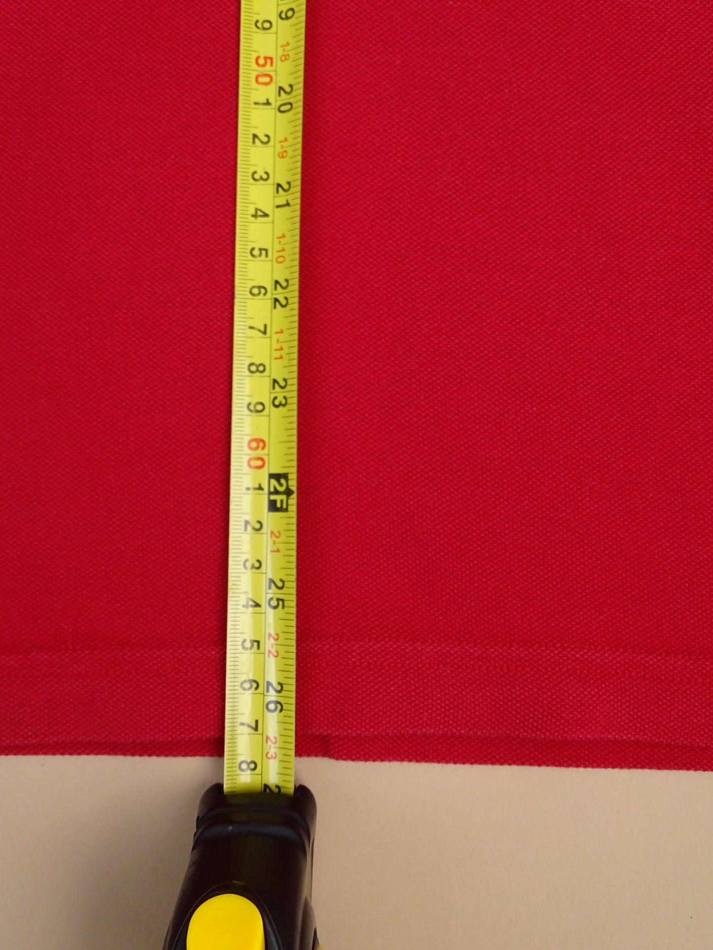 Polo Prada Coton Rouge L Homme