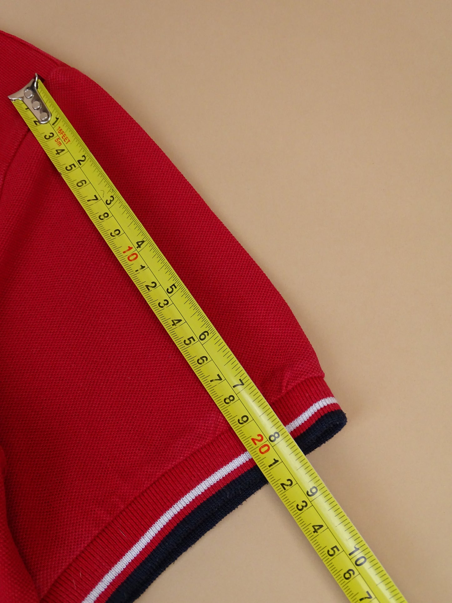 Polo Prada Coton Rouge L Homme