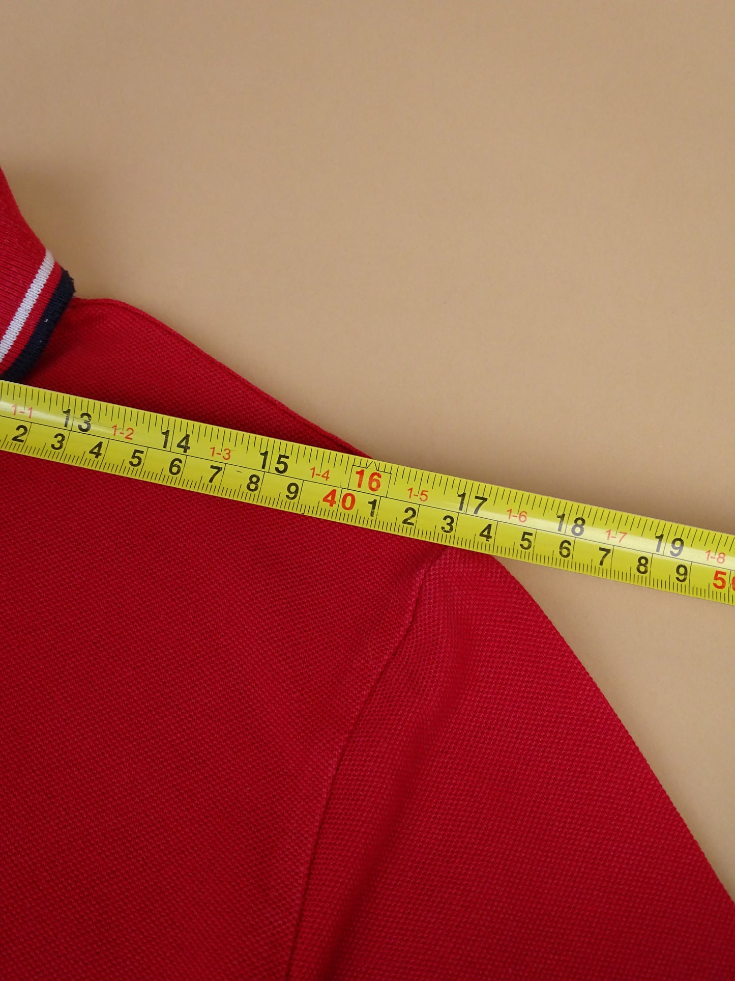 Polo Prada Coton Rouge L Homme