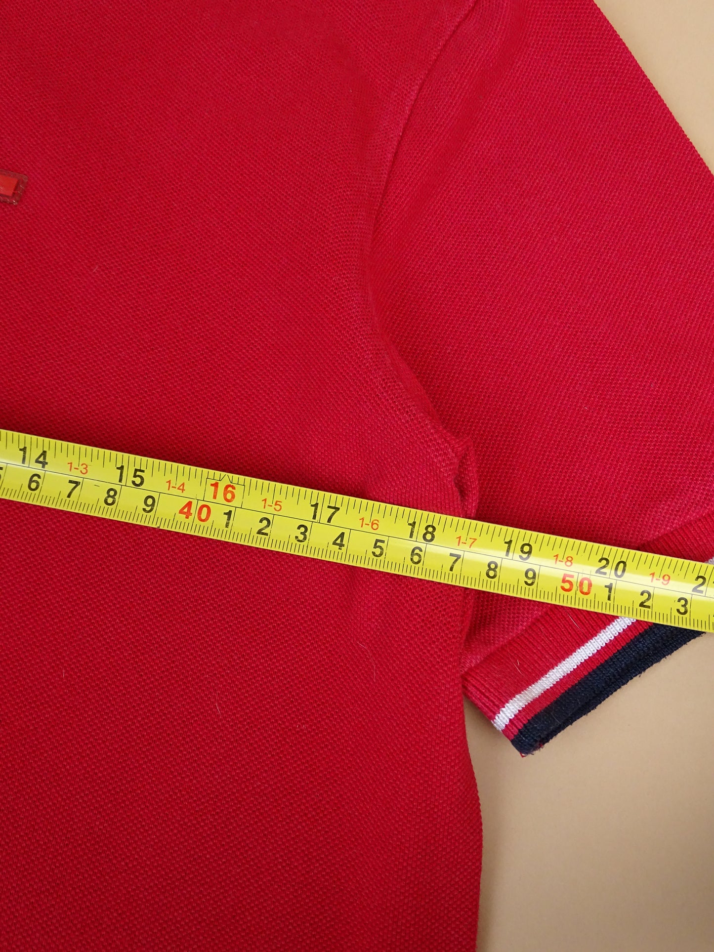 Polo Prada Coton Rouge L Homme