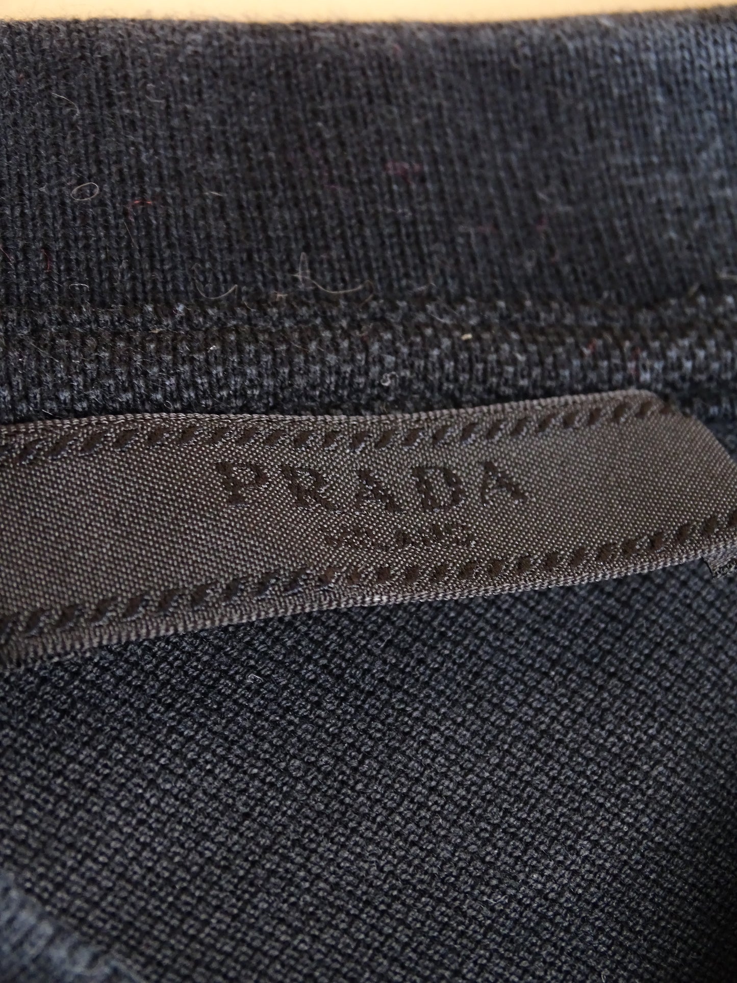 Polo Prada Coton Noir M Homme