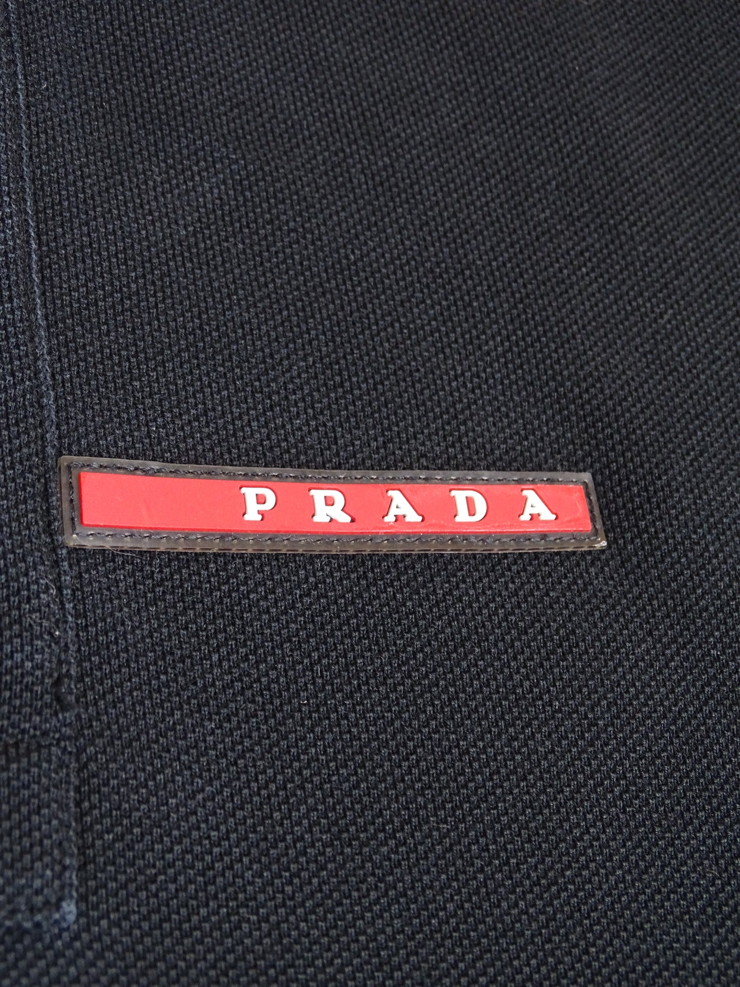 Polo Prada Coton Noir M Homme