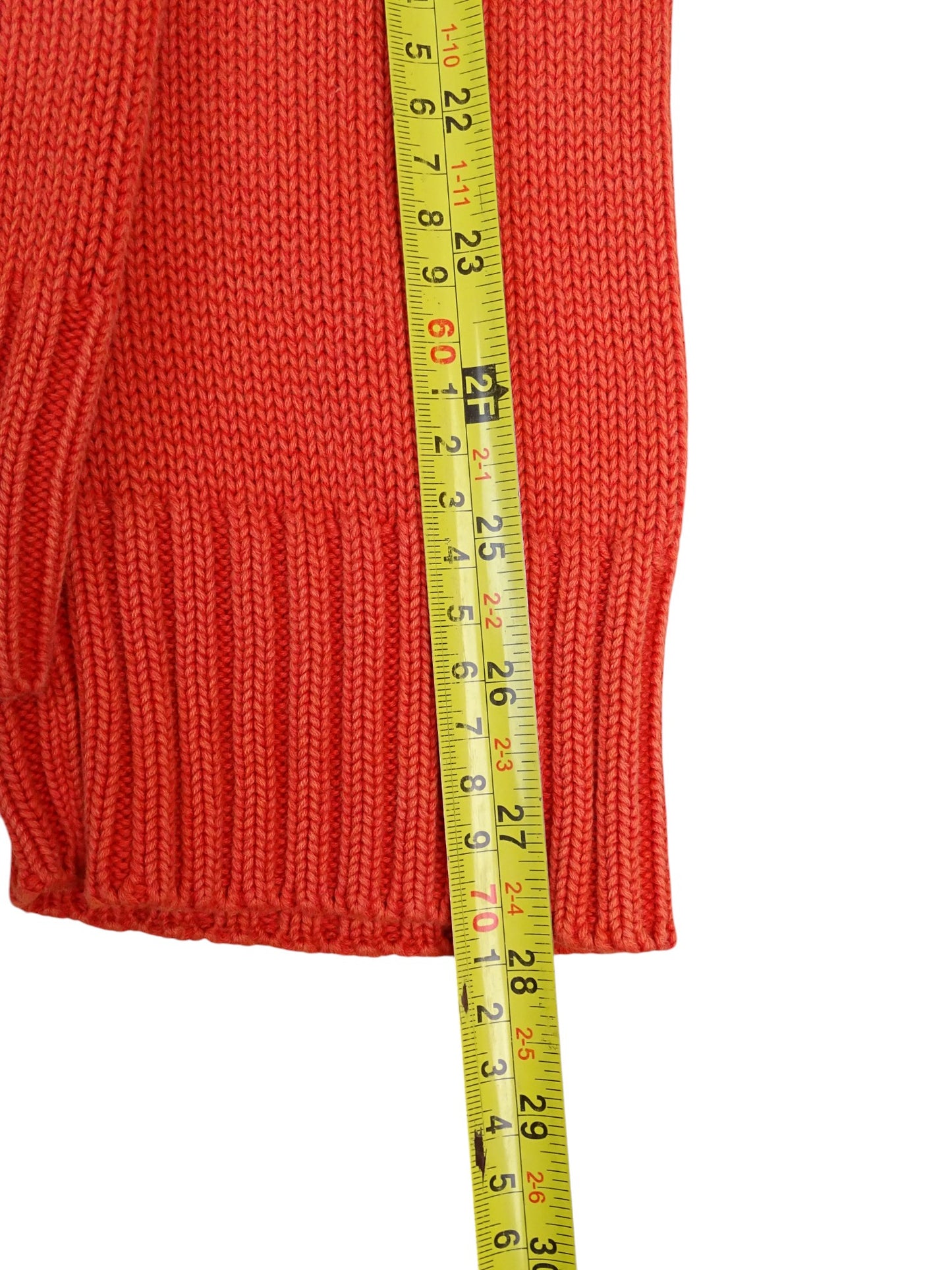 Veste Zippée Orange Logo Dos Burberry XL Homme