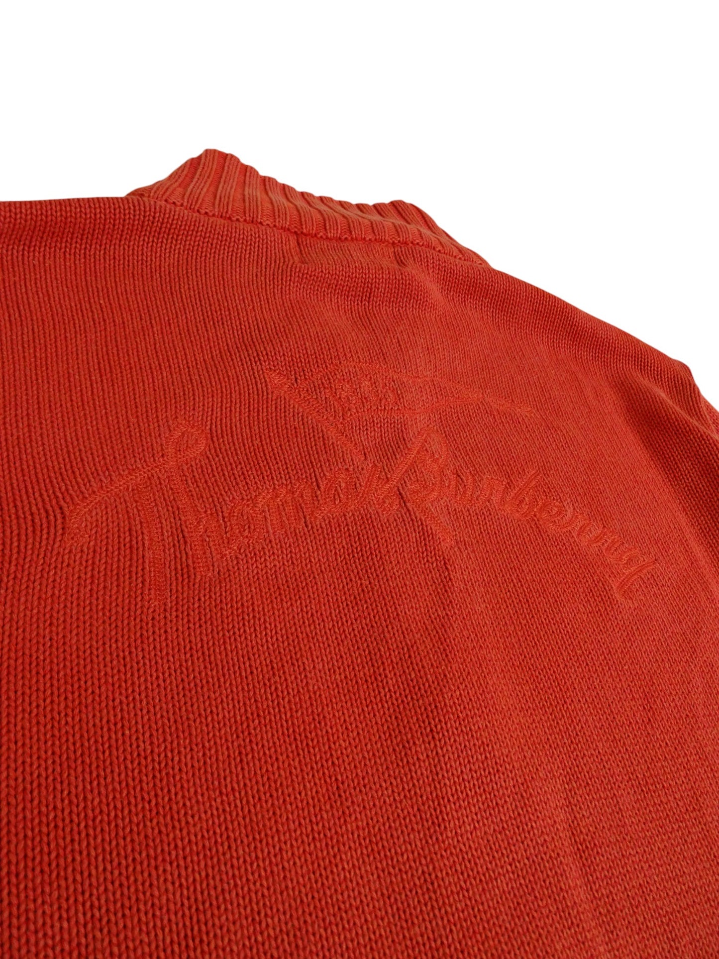 Veste Zippée Orange Logo Dos Burberry XL Homme