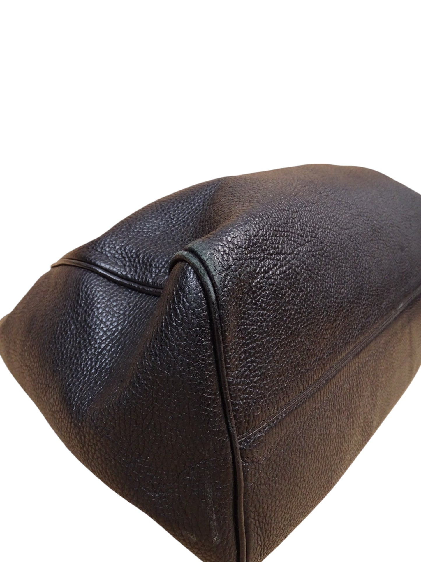 Sac À Main Cuir Noir Burberry Avec Lanière Femme