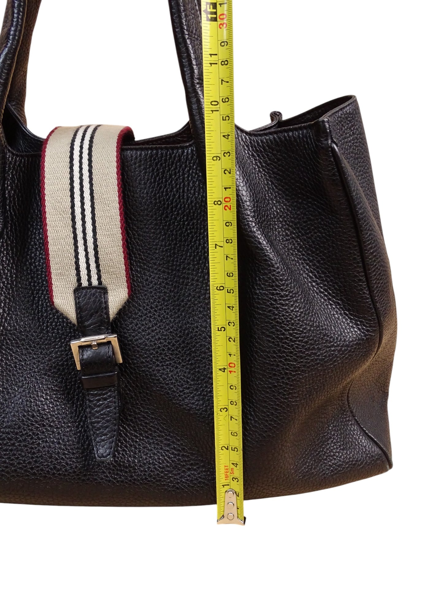 Sac À Main Cuir Noir Burberry Avec Lanière Femme