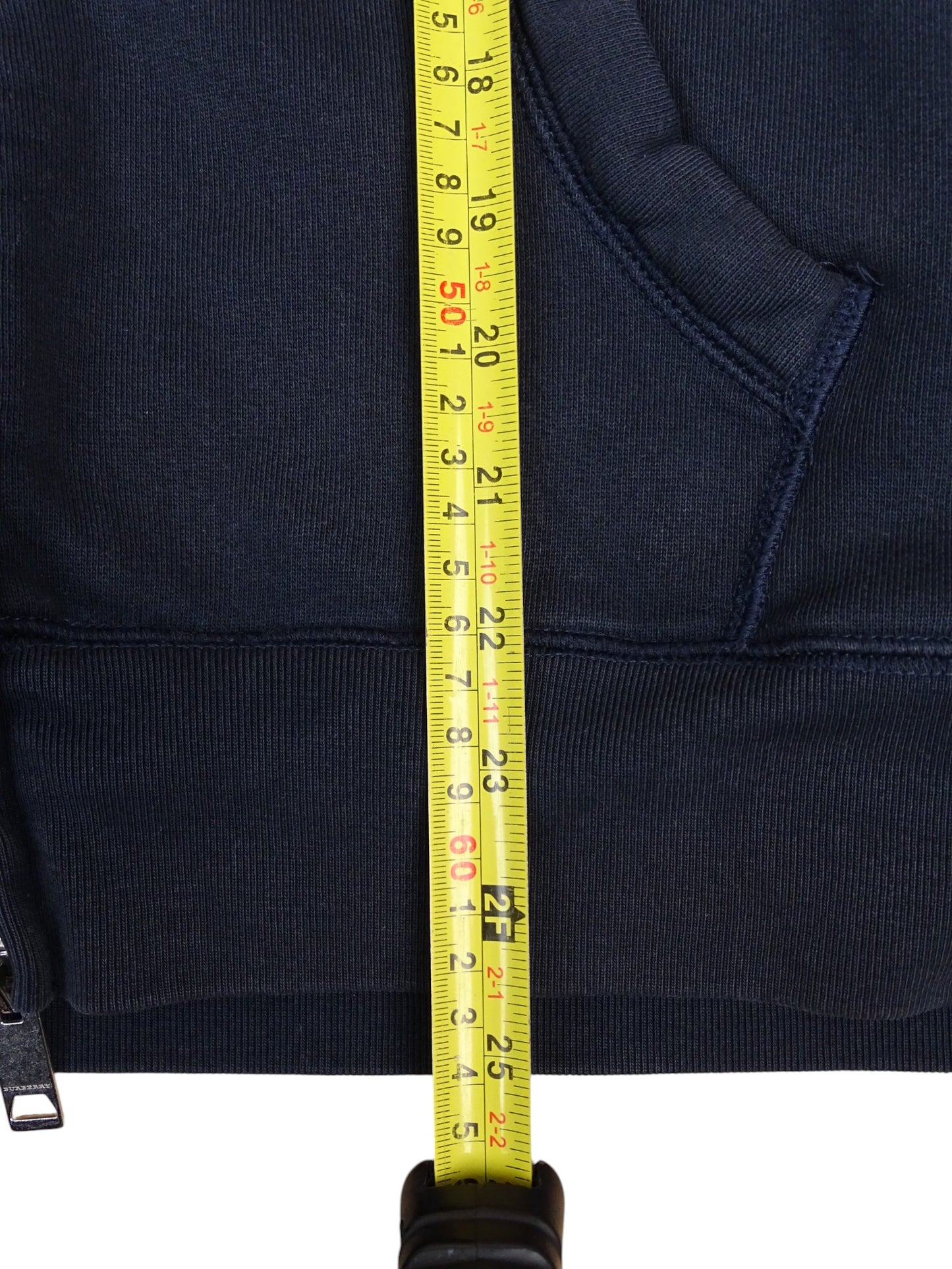 Sweat À Capuche Burberry Bleu Marine M Homme