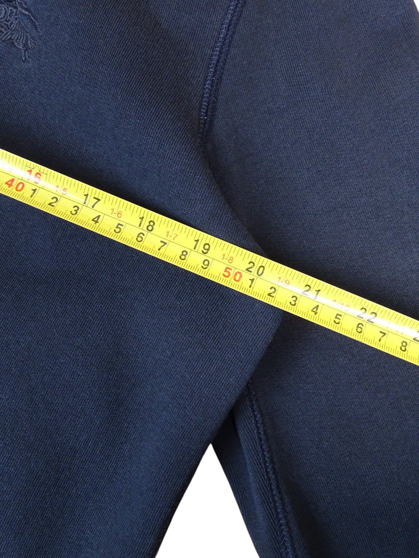 Sweat À Capuche Burberry Bleu Marine M Homme