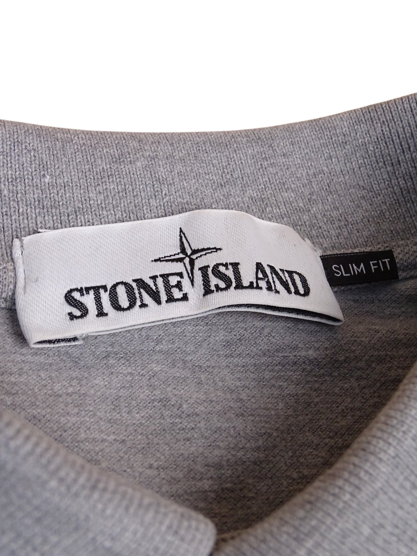 Polo Stone Island Gris M Homme Comme Neuf