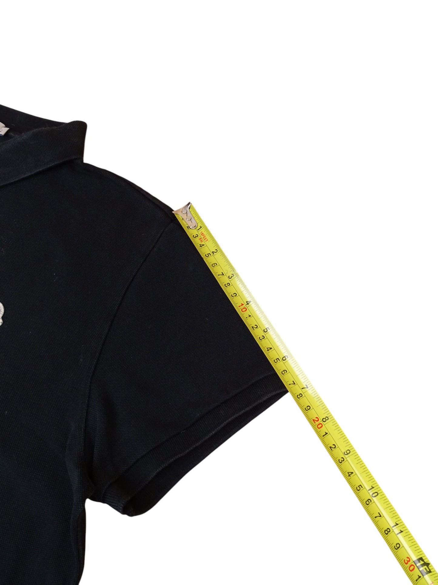 Moncler Polo Noir Coton M Homme