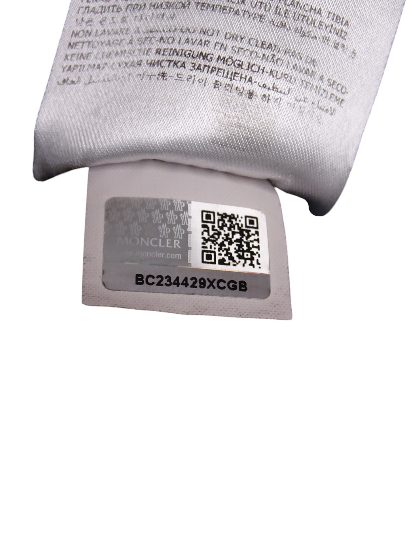 Moncler Polo Noir Coton M Homme