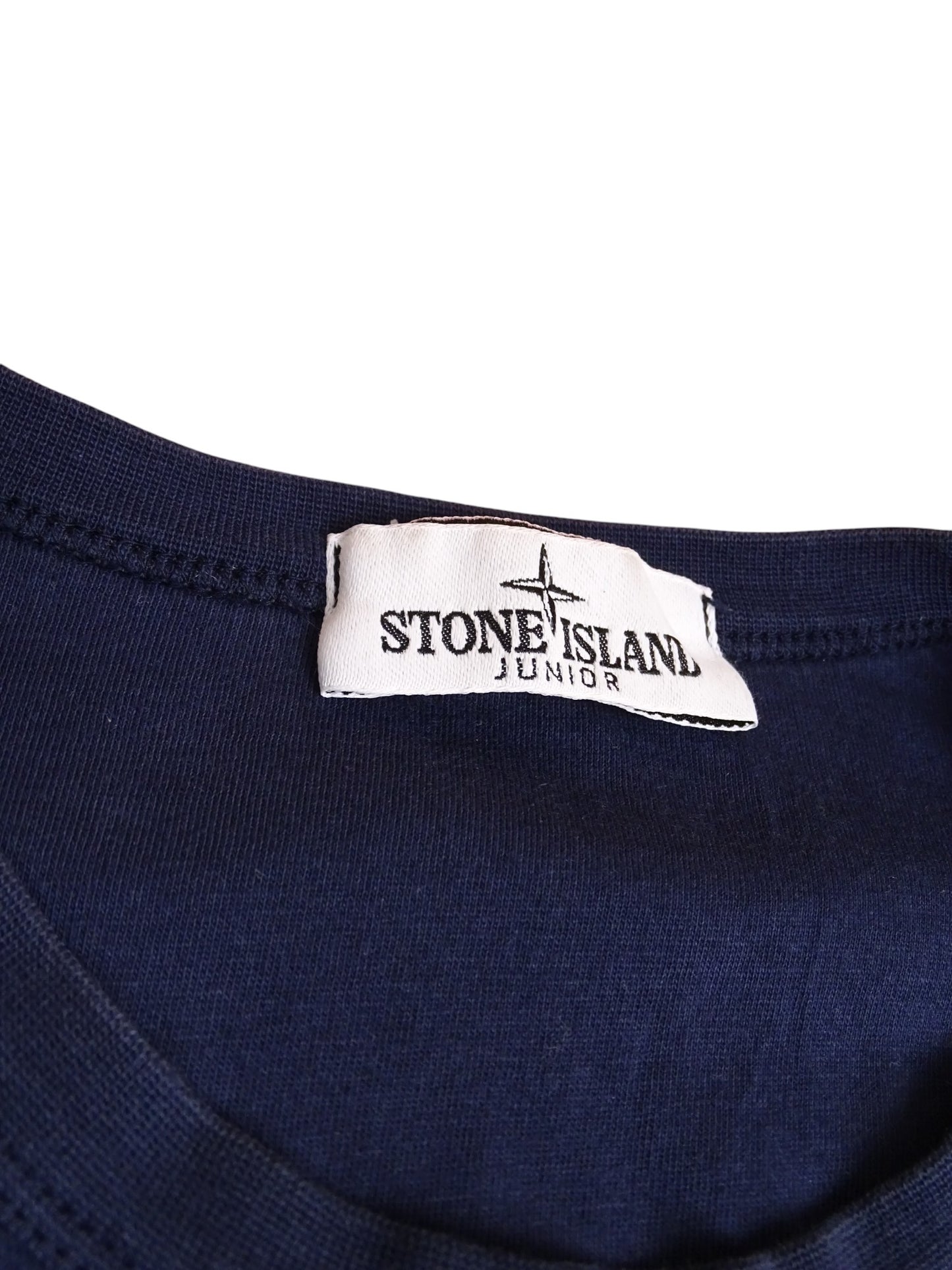 Stone Island Pull Bleu Marine Coton Taille S Homme