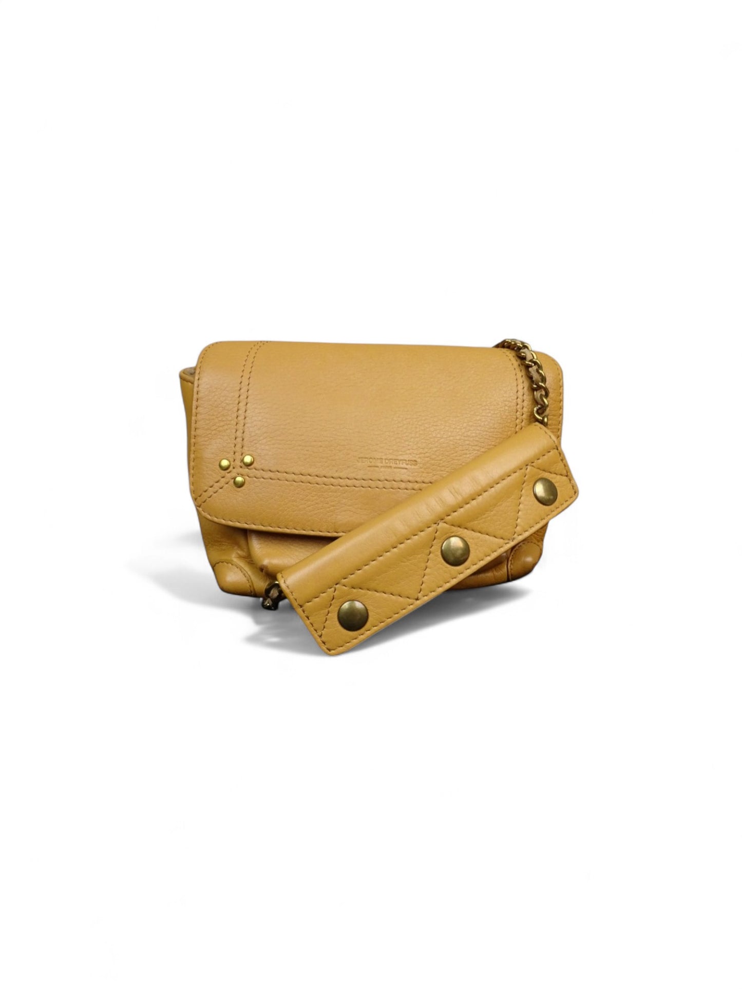 Jérôme Dreyfuss Sac "Lulu S" Mimosa Cuir Vachette Femme