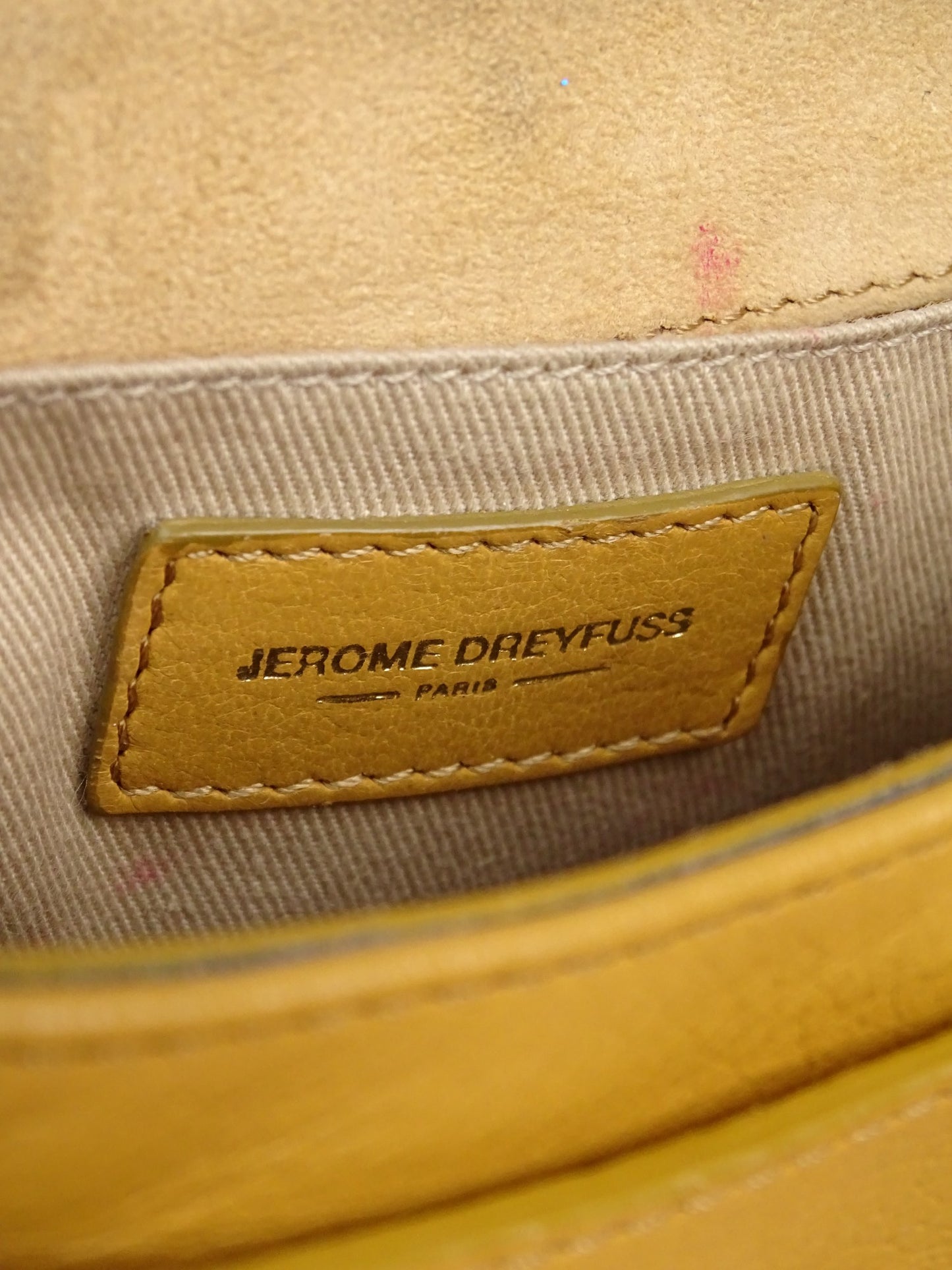 Jérôme Dreyfuss Sac "Lulu S" Mimosa Cuir Vachette Femme