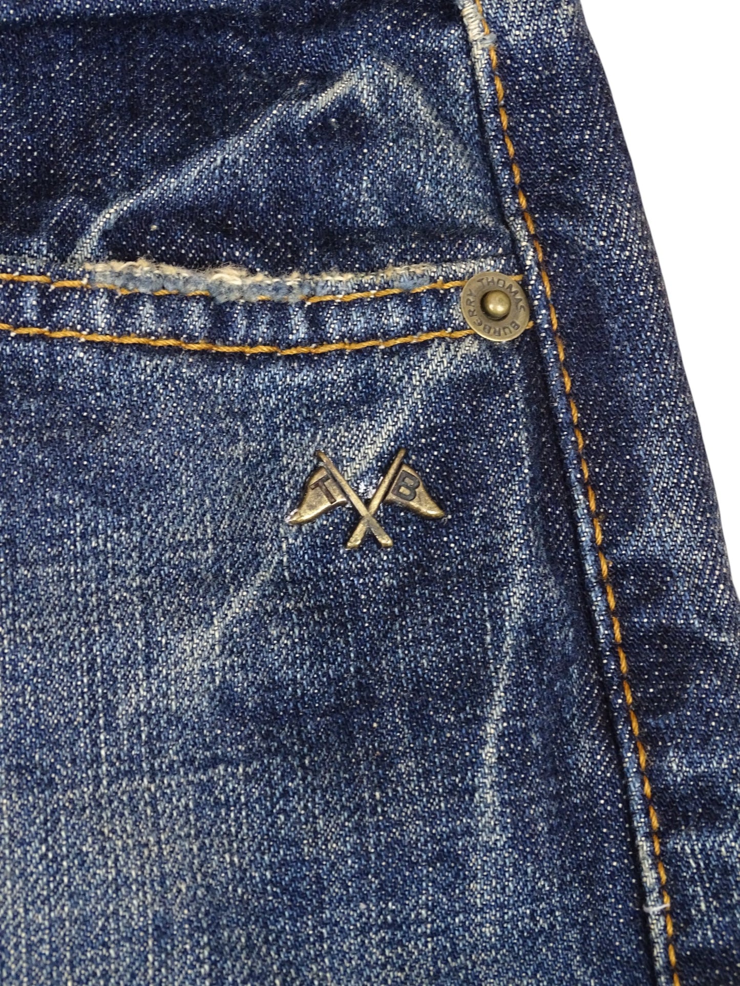 Mini-Jupe Burberry En Jean Bleu Taille M Femme
