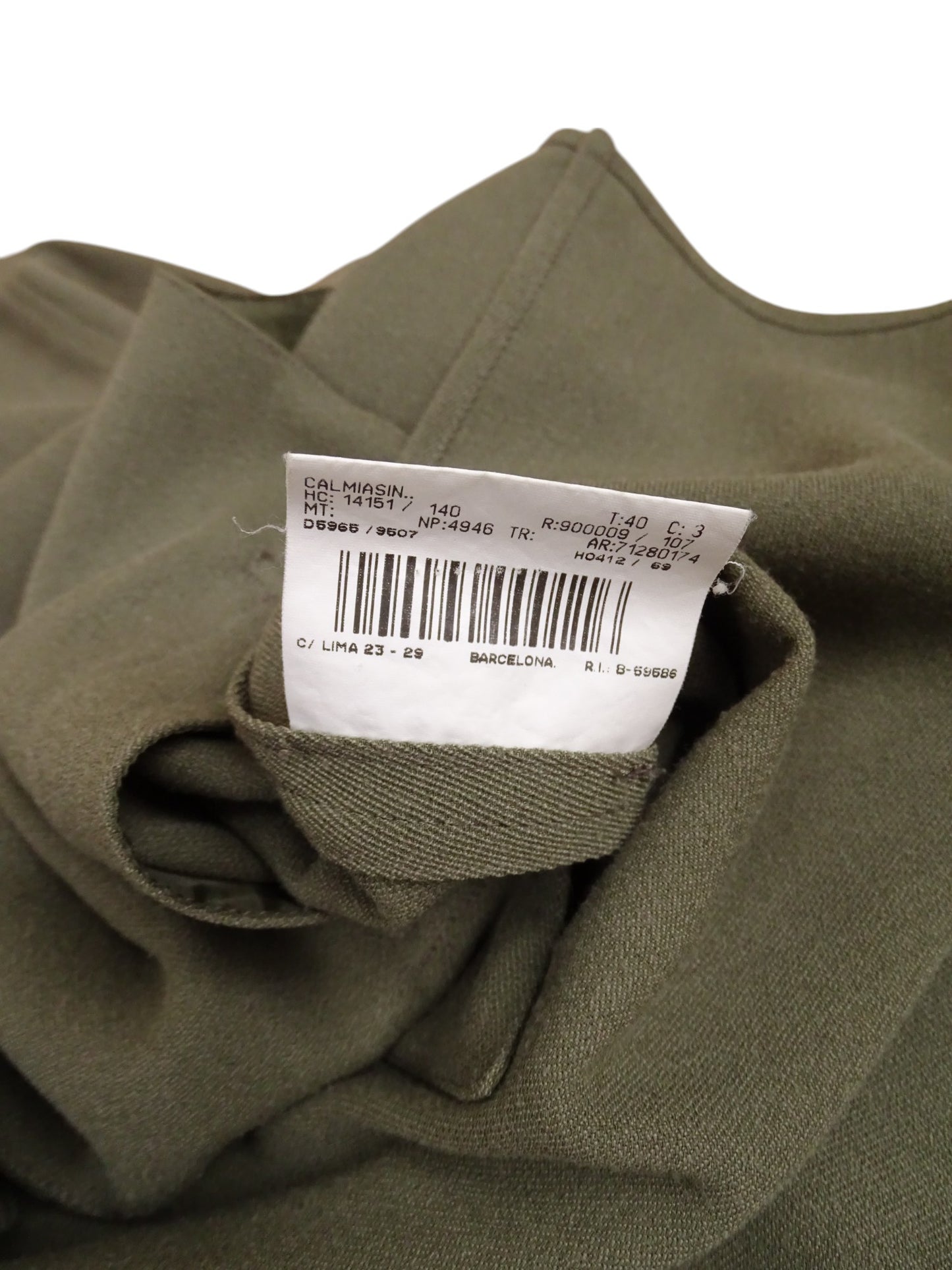 Chemise Burberry Kaki Longue Femme L