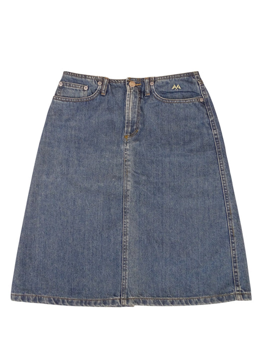 Jupe Burberry En Jean Mi-Longue S Femme