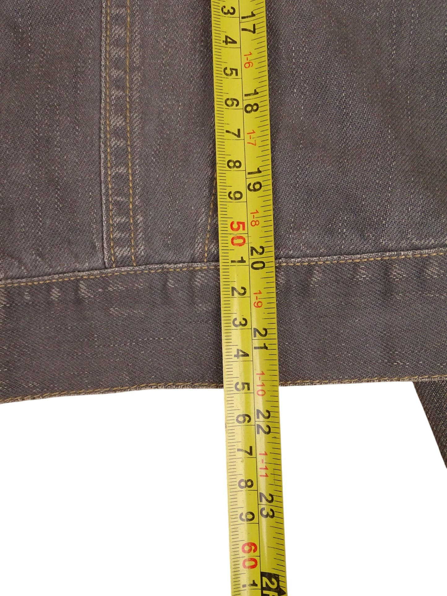 Veste En Jean Grise Déchirée Burberry Femme M