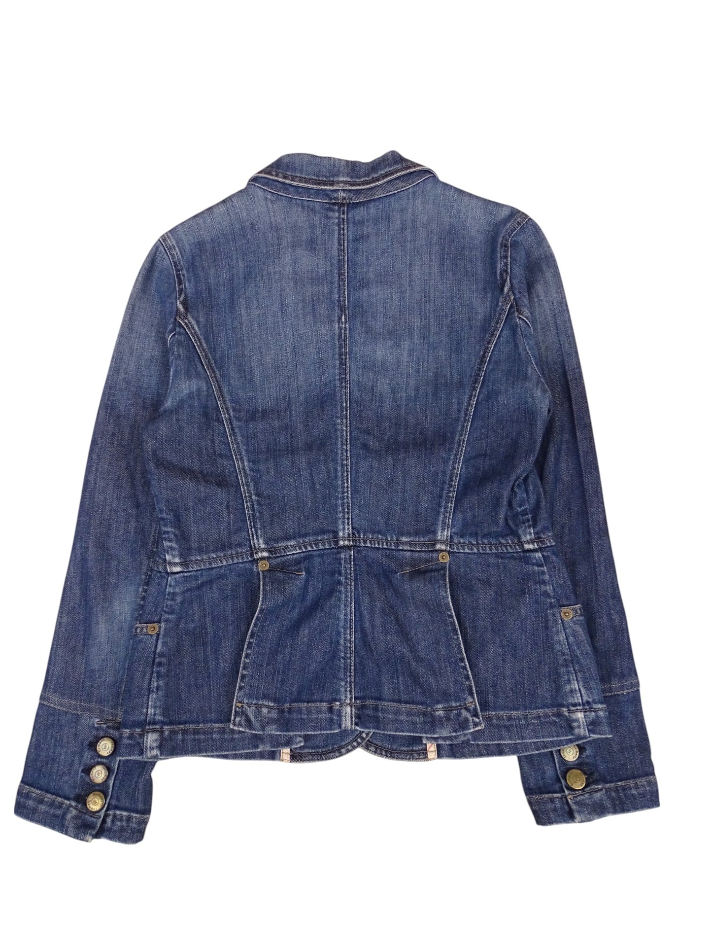 Veste Tailleur Burberry Jeans Bleu S Femme