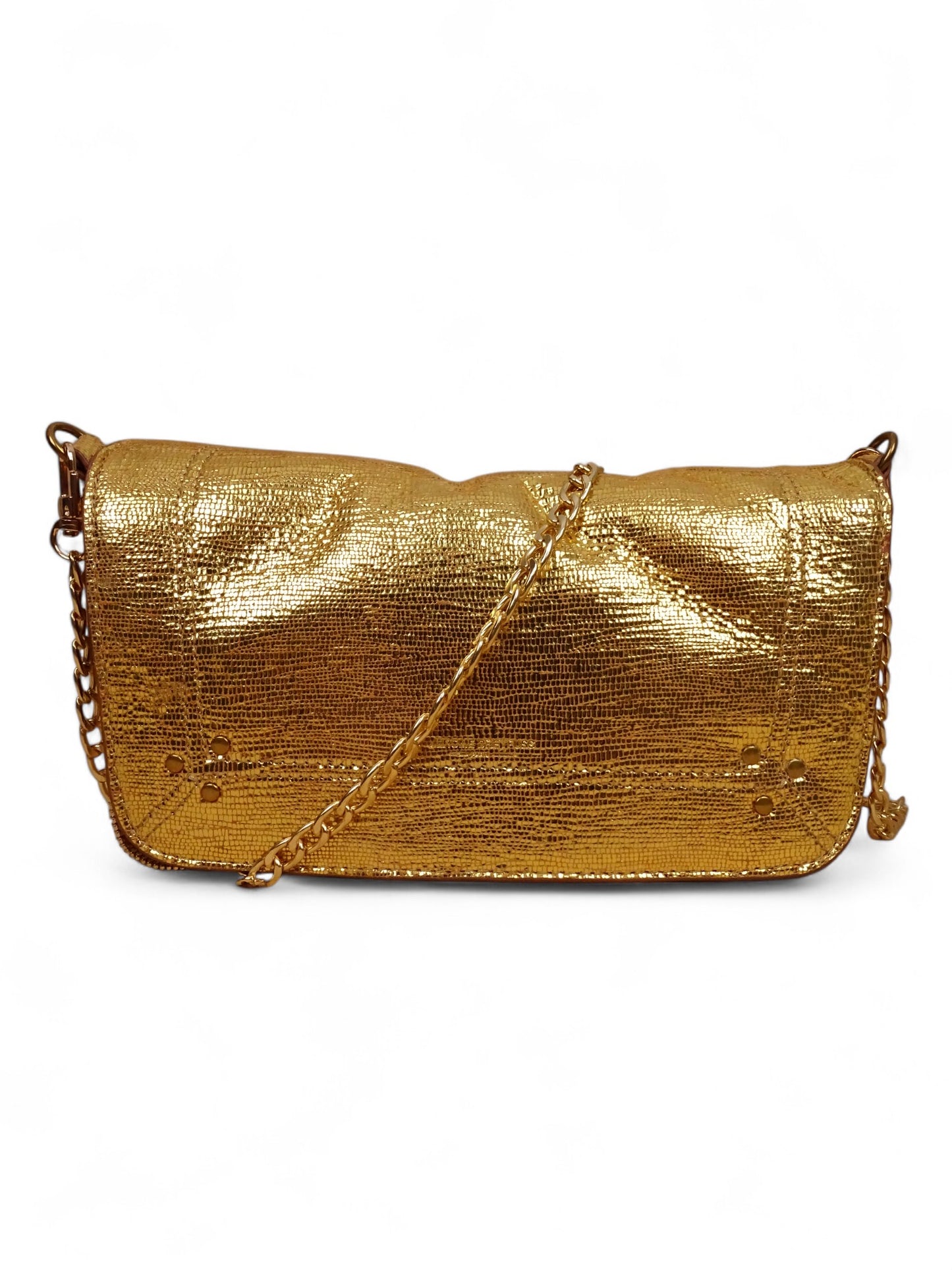 Sac Jérôme Dreyfuss Bobi Lamé Or S