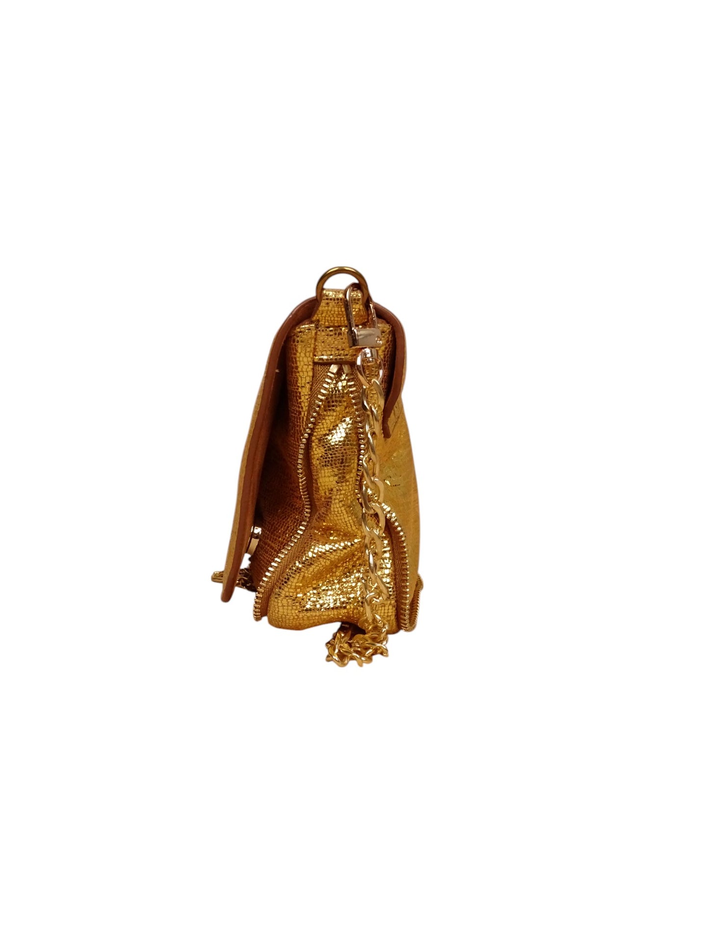 Sac Jérôme Dreyfuss Bobi Lamé Or S
